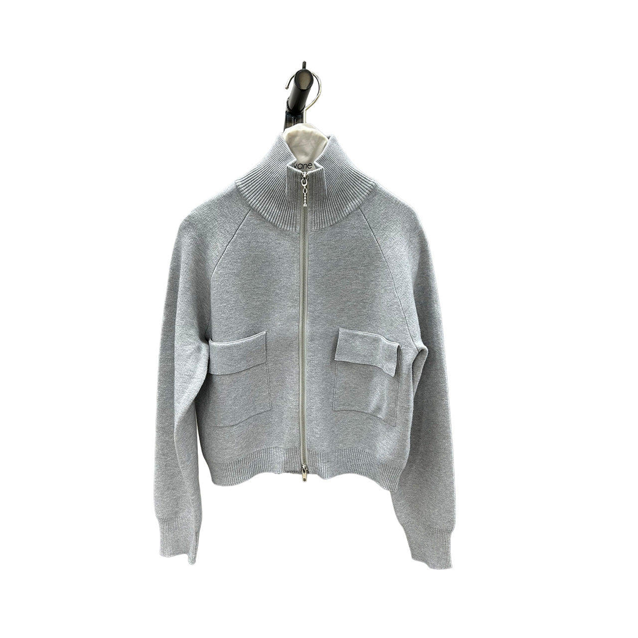 数量限定【ayane 2026 AW】ジップアップニットブルゾン - Champdelarose
