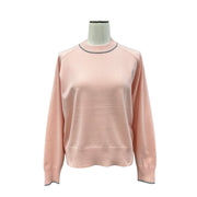 数量限定【ayane 2026 AW】配色ライン入りニットプルオーバー - Champdelarose
