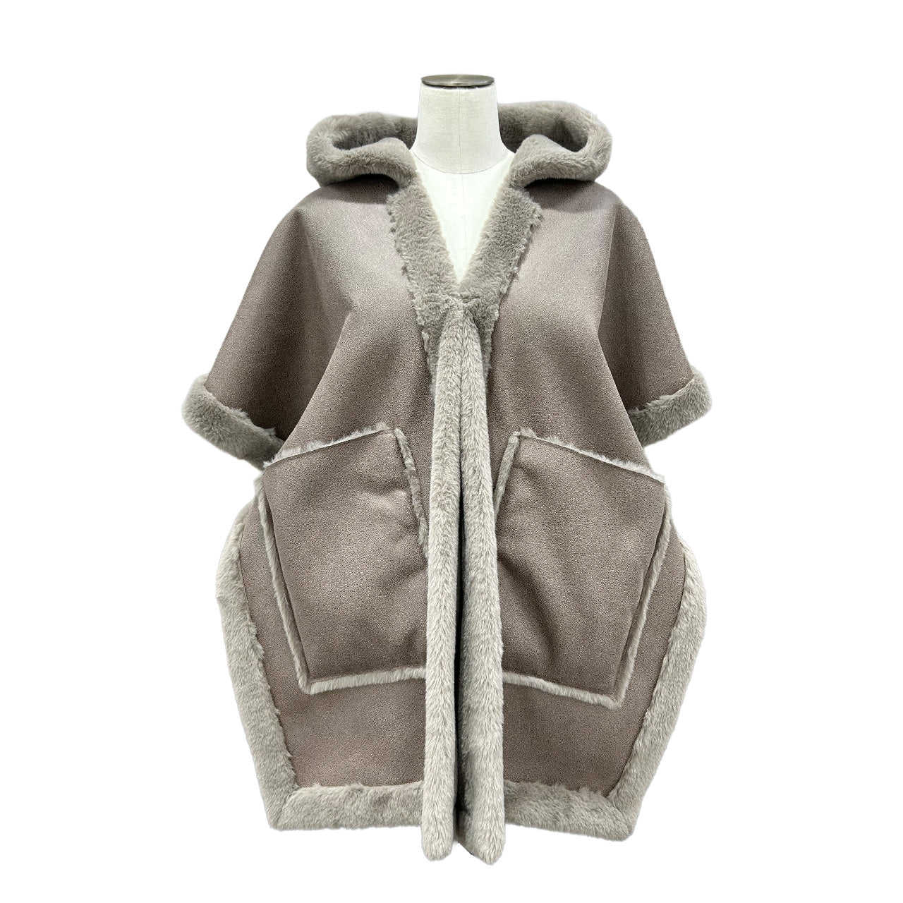 【ayane 2026 AW】4WAYムートンショール - Champdelarose