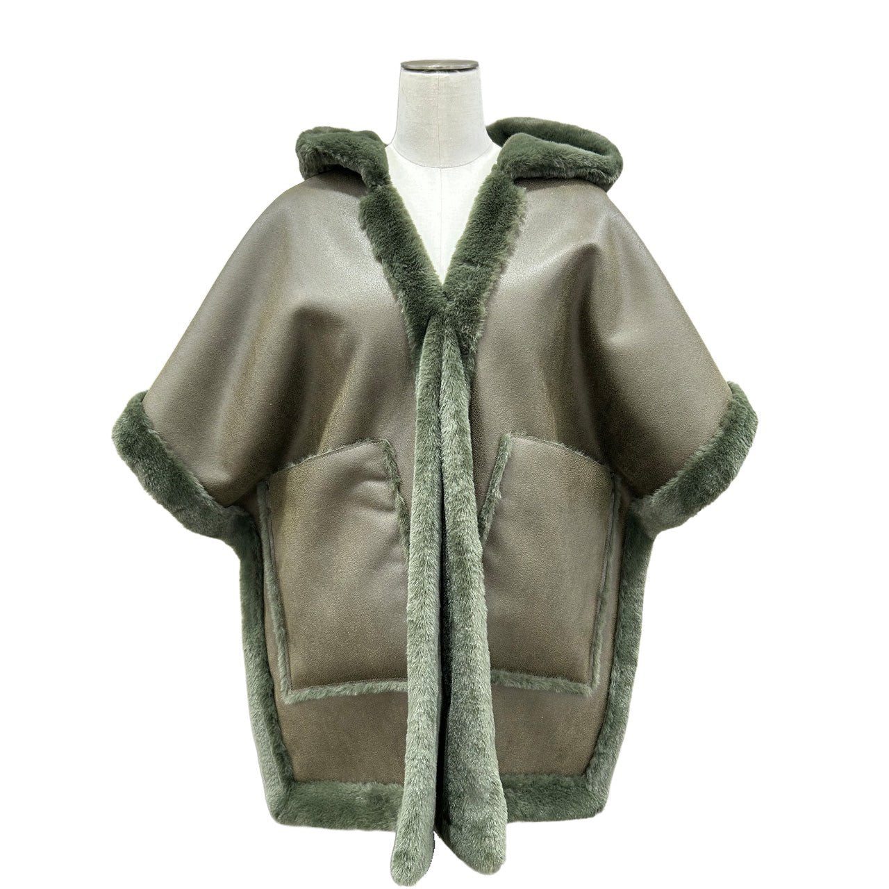 【ayane 2026 AW】4WAYムートンショール - Champdelarose