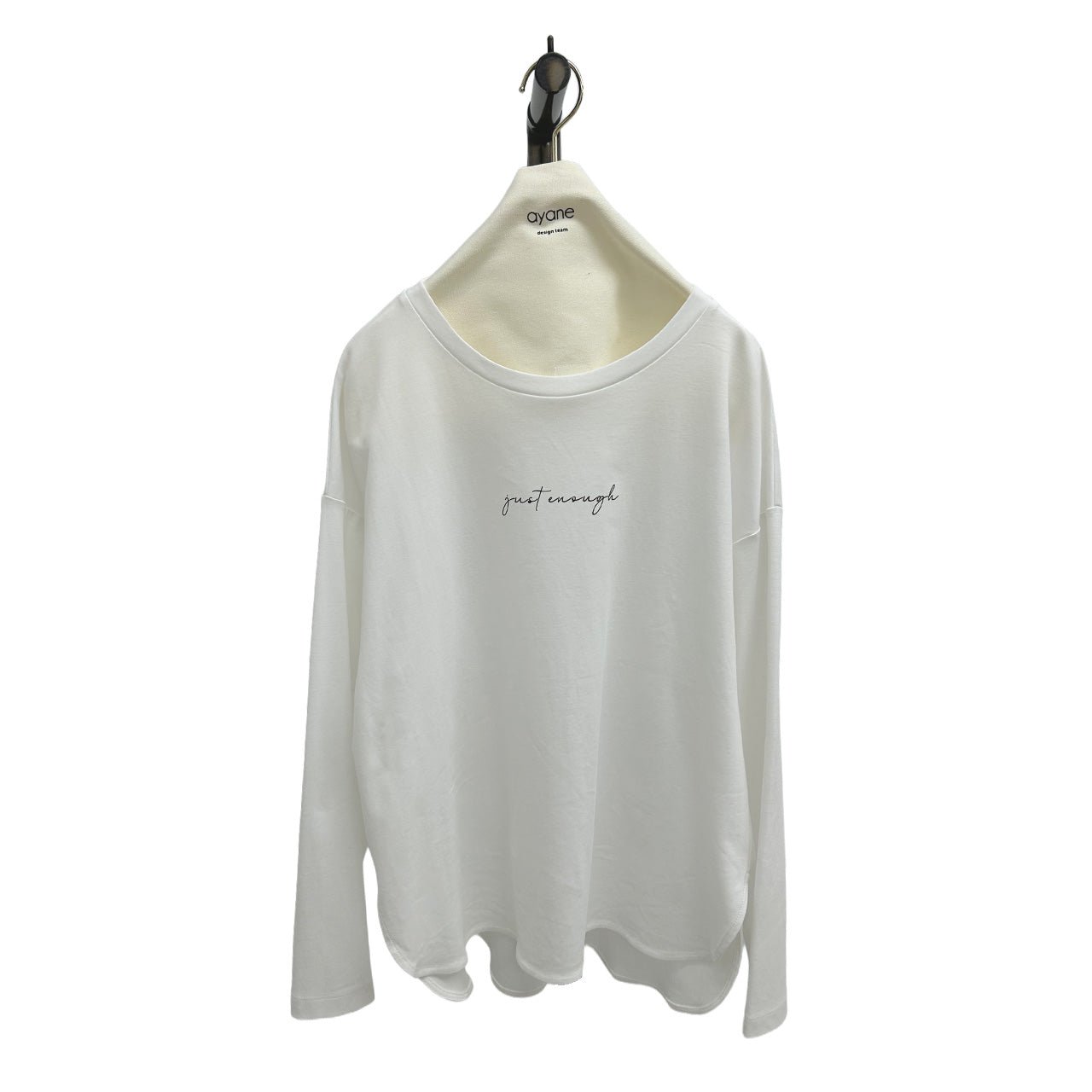 【ayane 2026 AW】シルケットロゴロンT - Champdelarose