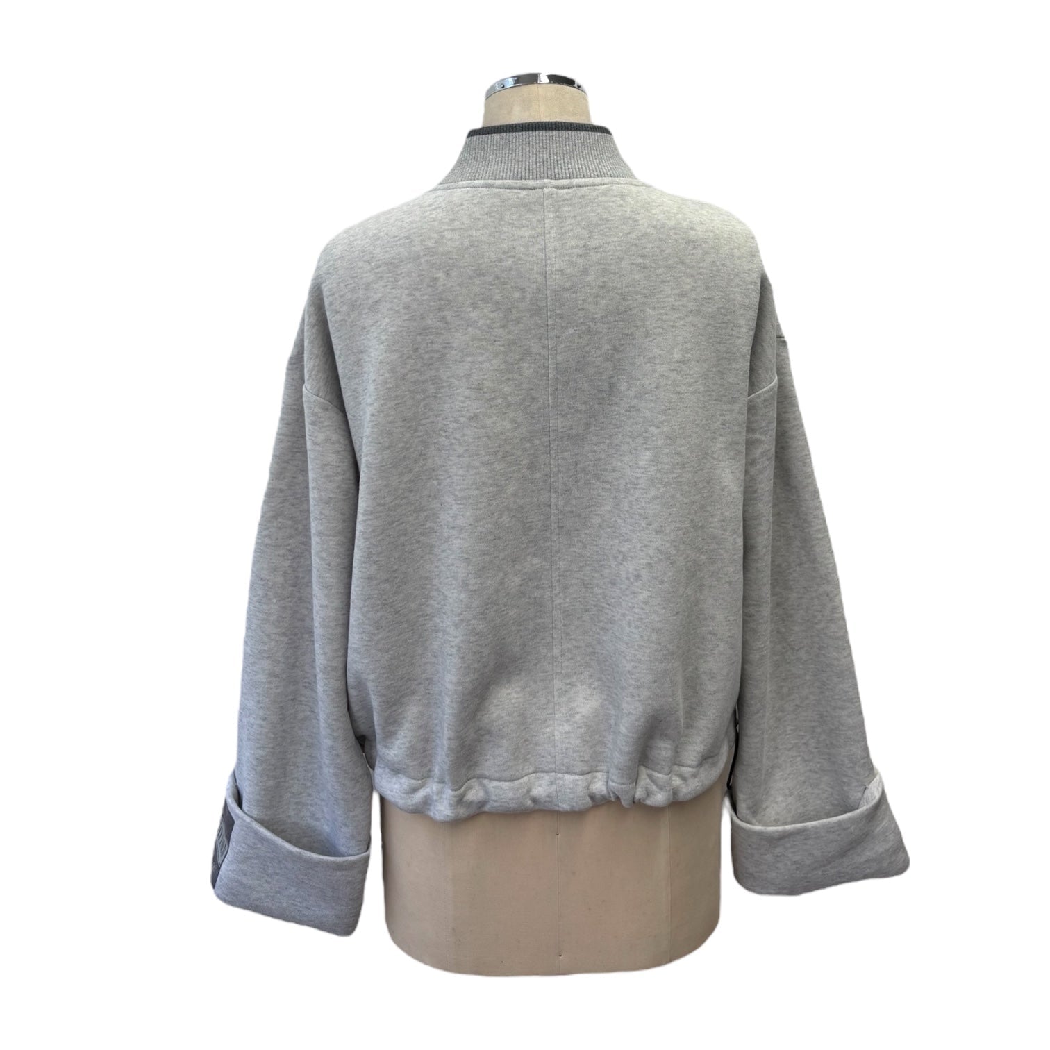 【ayane 2026 Early Spring】軽量裏起毛ショート丈ブルゾン - Champdelarose