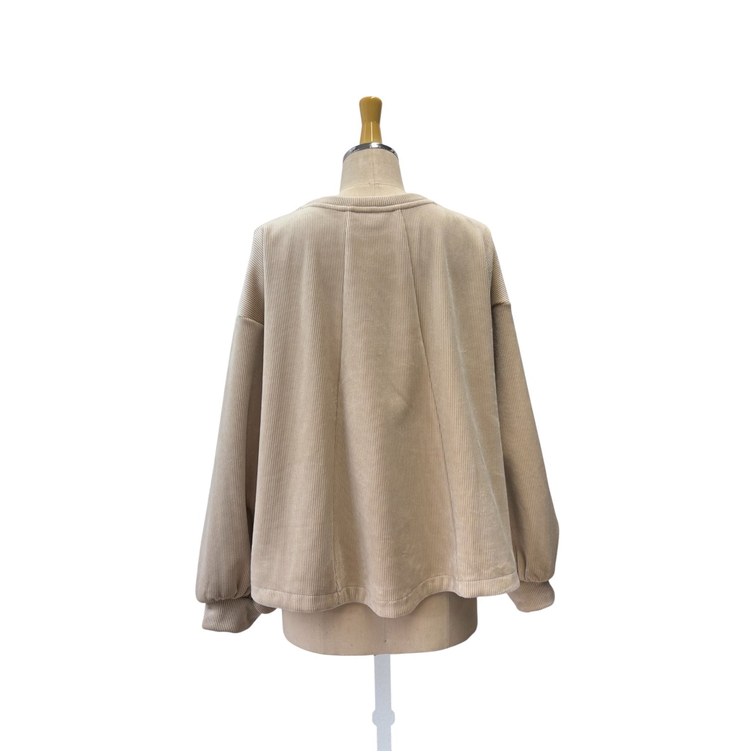 【ayane 2026 Early Spring】ボンバーコーデュロイプルオーバー - Champdelarose