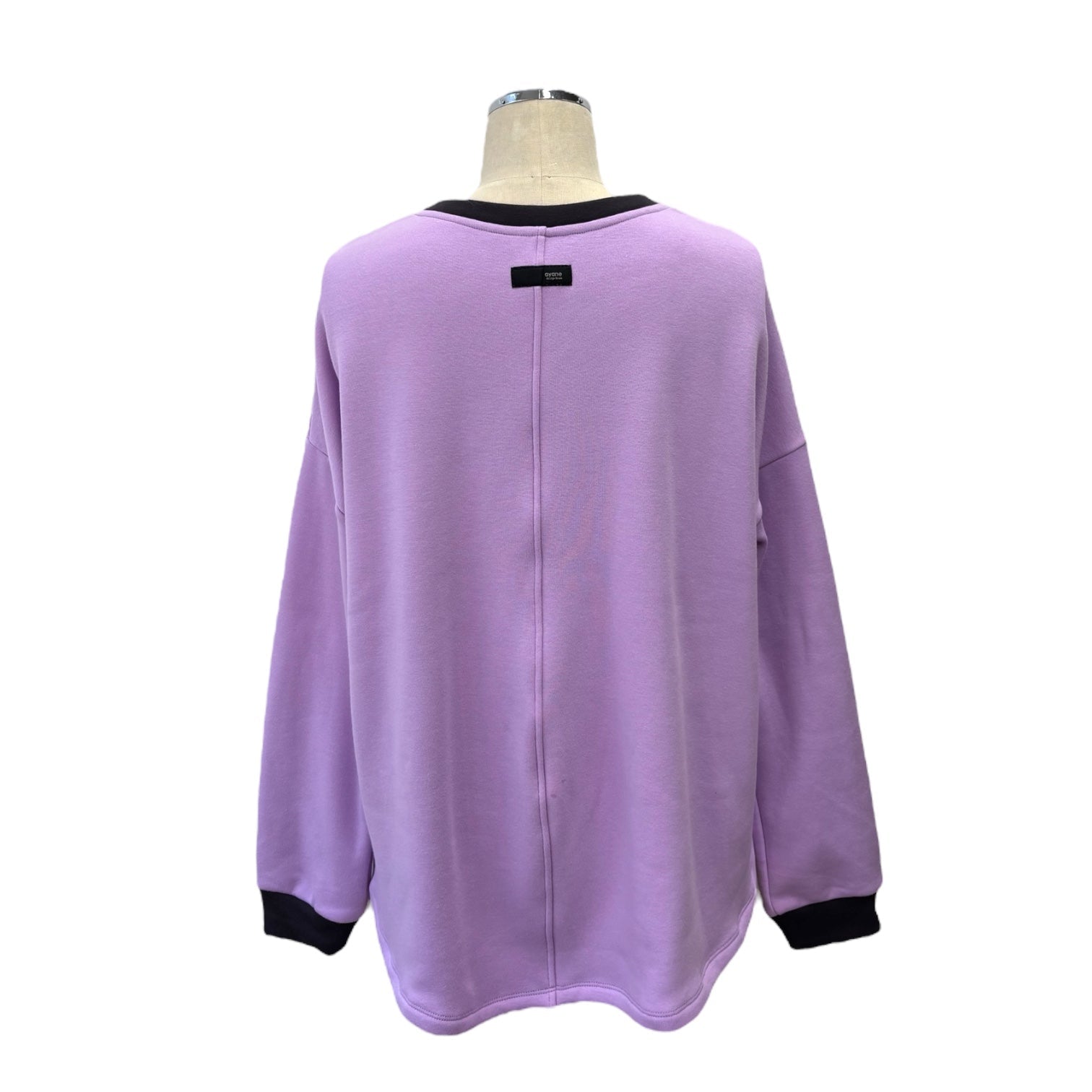 【ayane 2026 Early Spring】ボンバーロゴプリントプルオーバー - Champdelarose