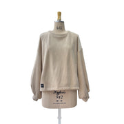 【ayane 2026 Early Spring】ボンバーコーデュロイプルオーバー - Champdelarose