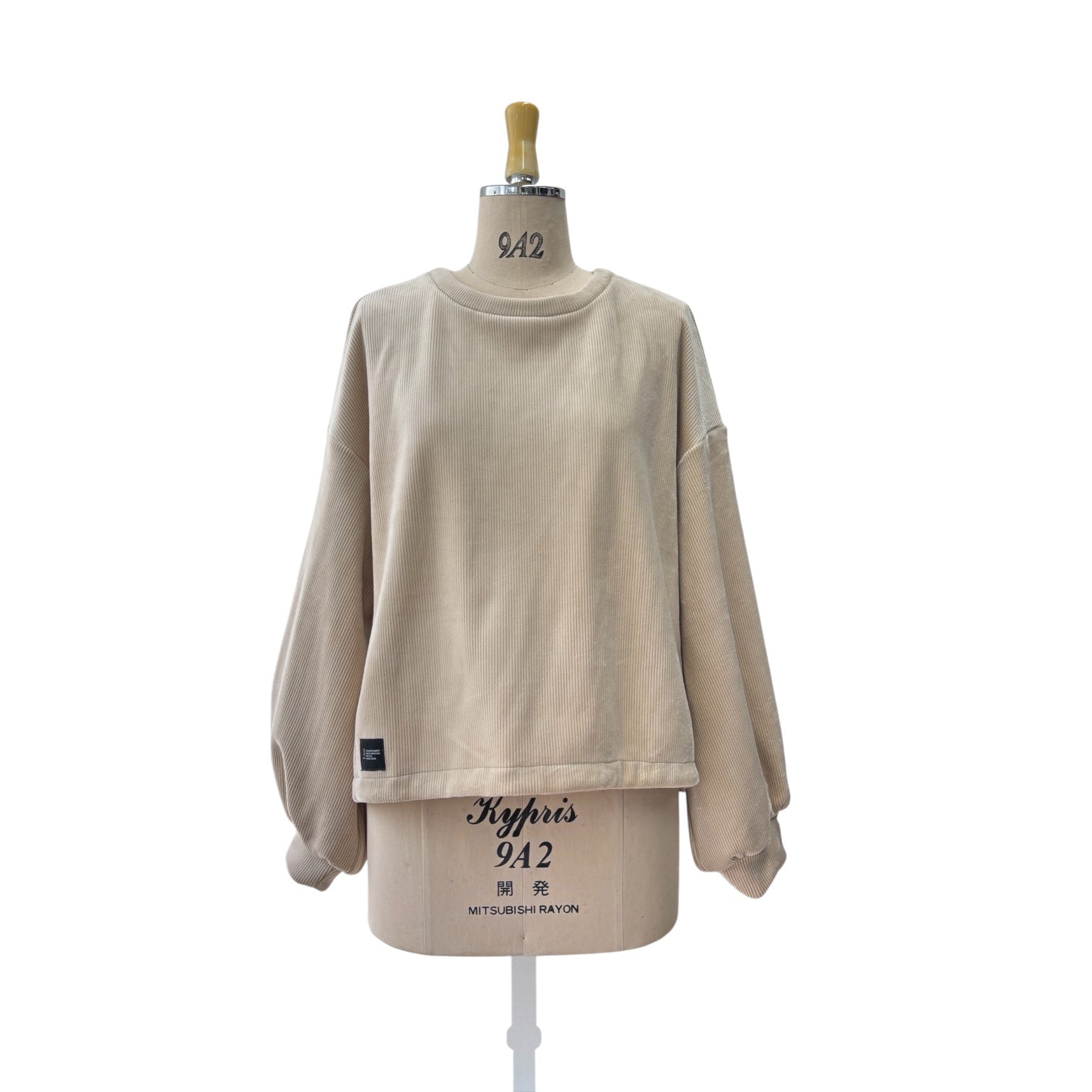 【ayane 2026 Early Spring】ボンバーコーデュロイプルオーバー - Champdelarose
