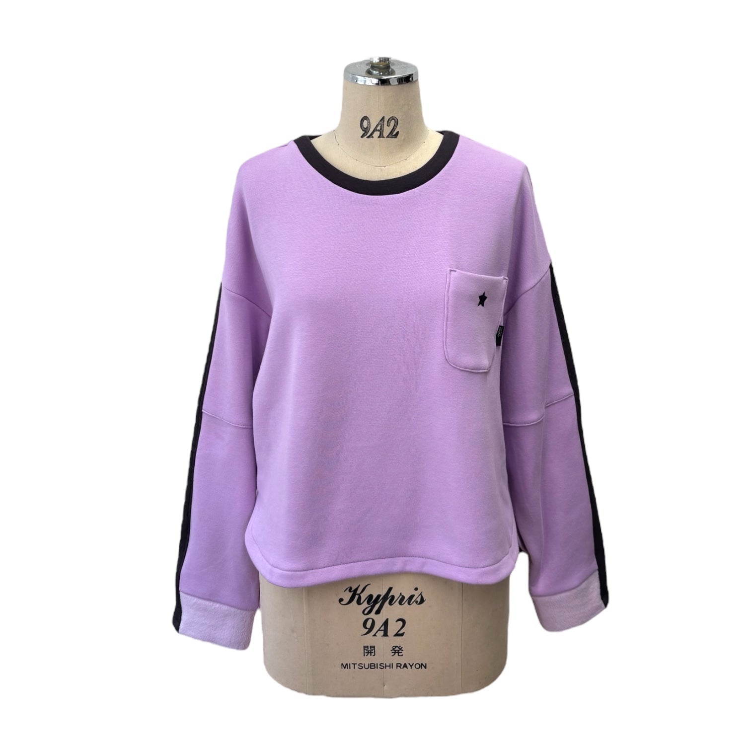 【ayane 2026 Early Spring】スター刺繍ボンバープルオーバー - Champdelarose