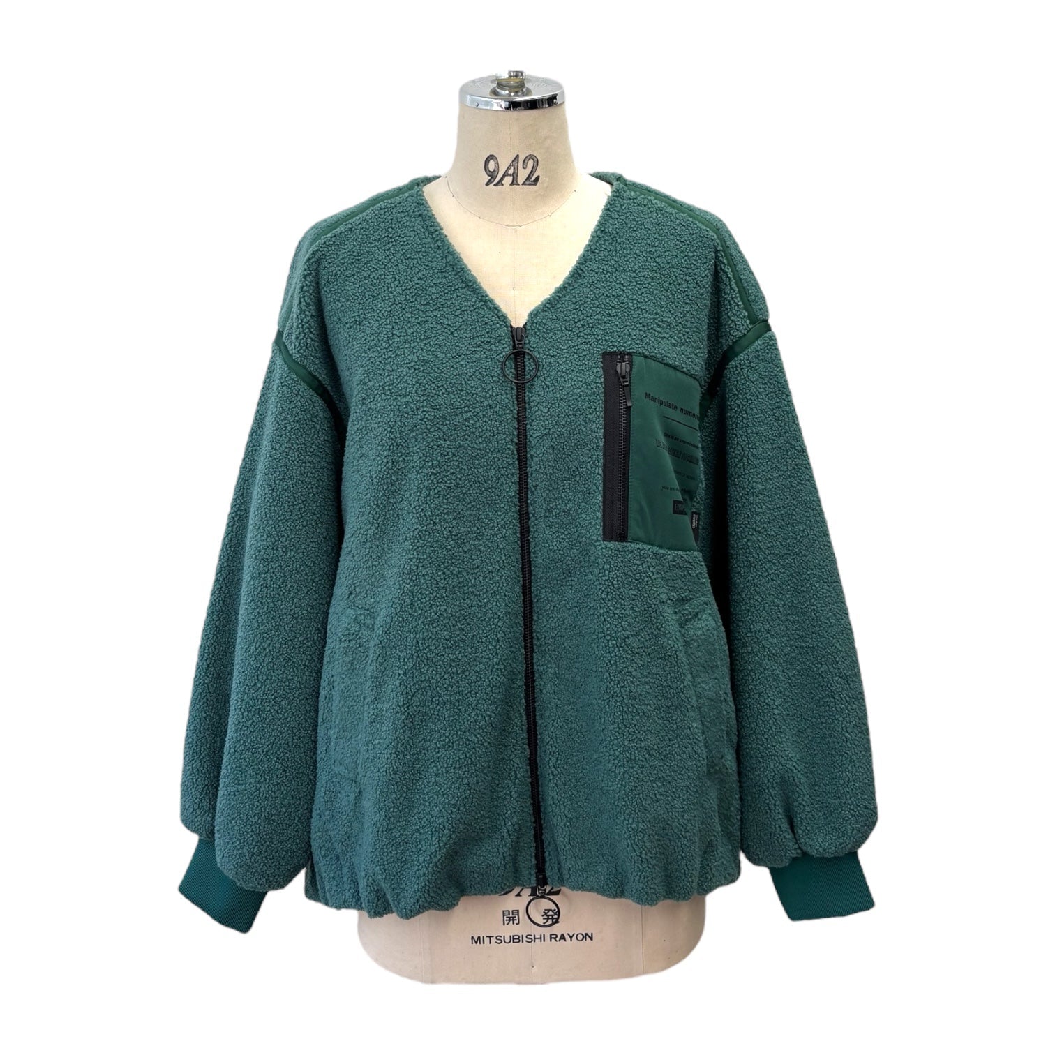 【ayane 2026 Early Spring】ノーカラー裏キルトボアブルゾン - Champdelarose