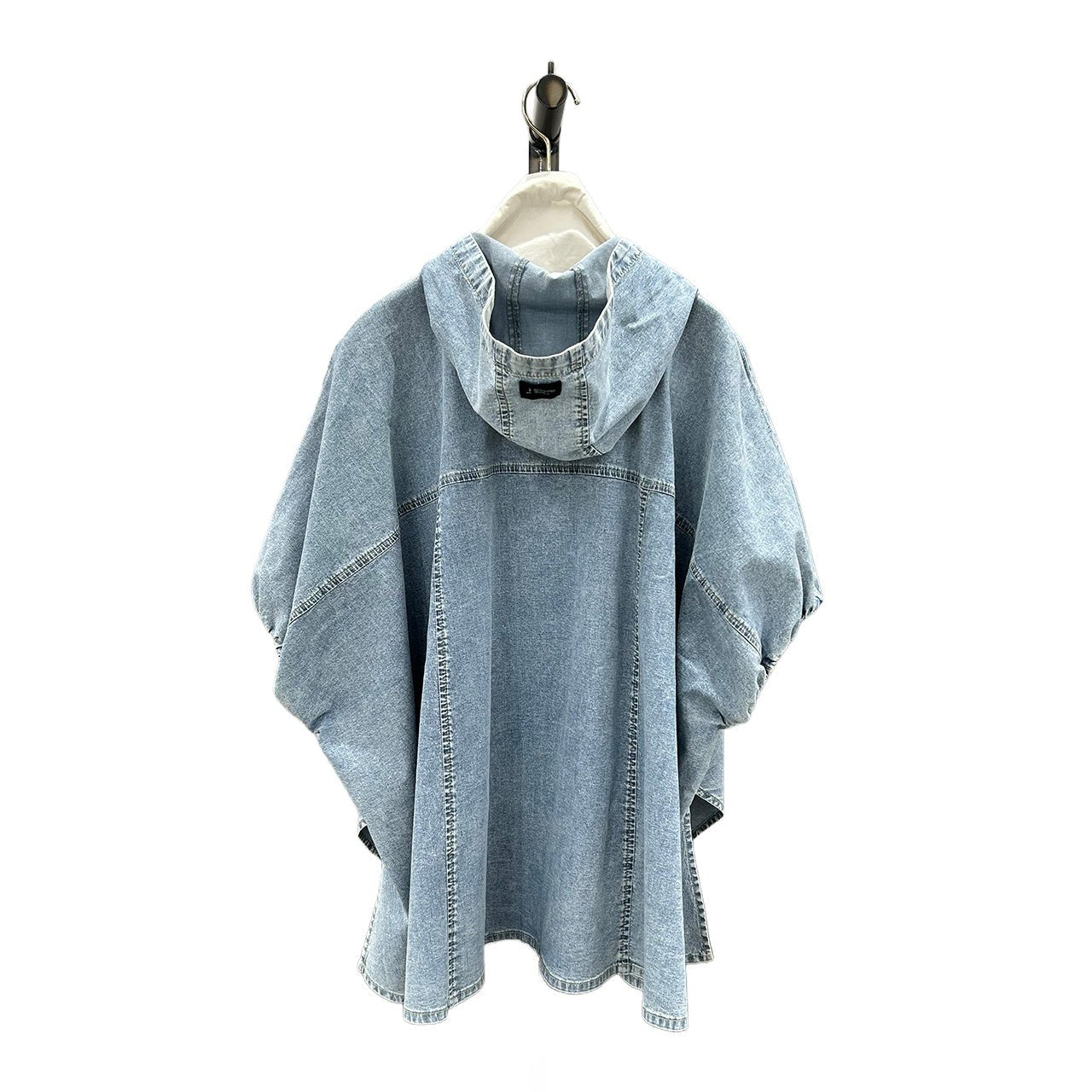 ayane 2026 MID SUMMER COLLECTION】ストレッチダンガリーポンチョ