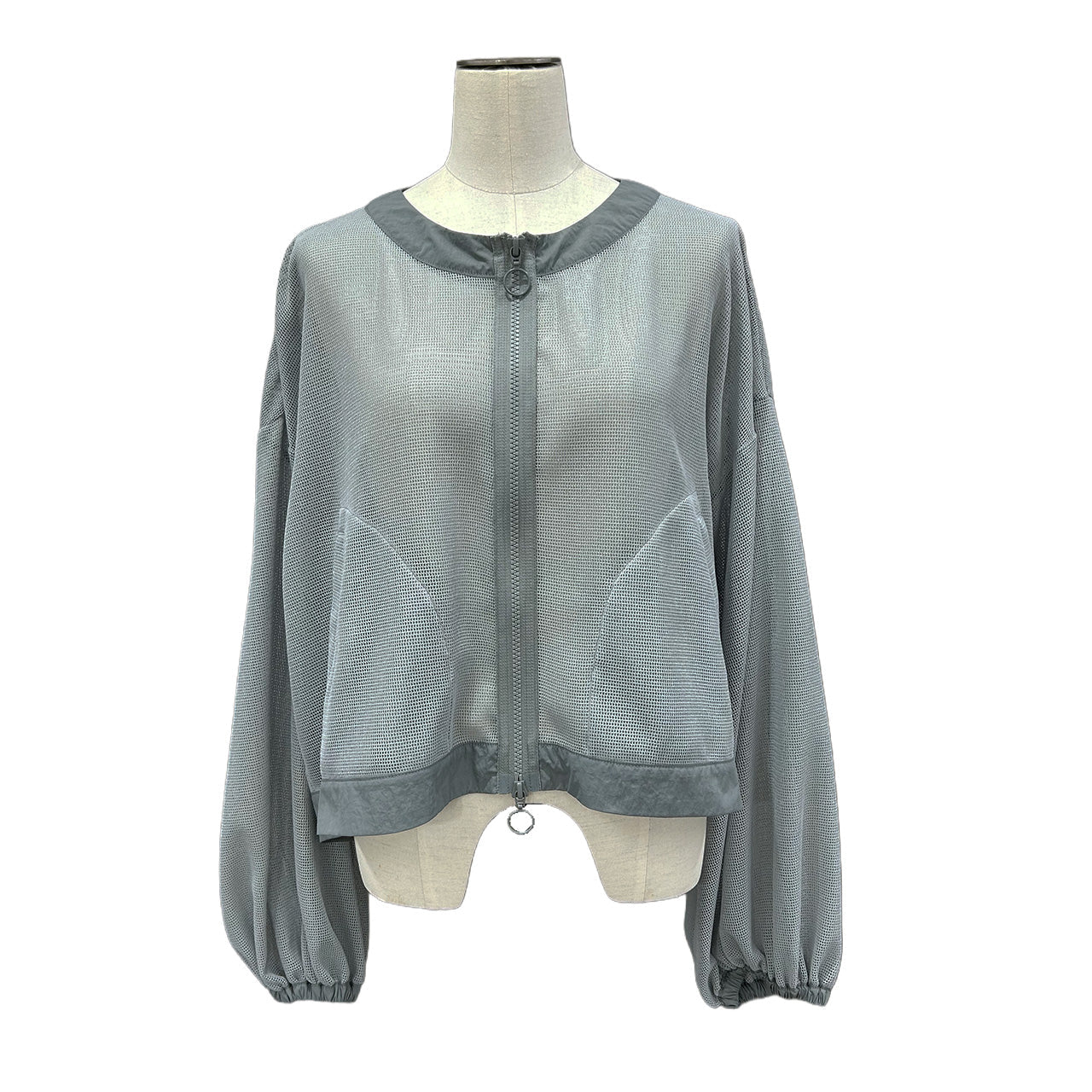 【ayane 2026 MID SUMMER COLLECTION】クルーネックメッシュブルゾン - Champdelarose