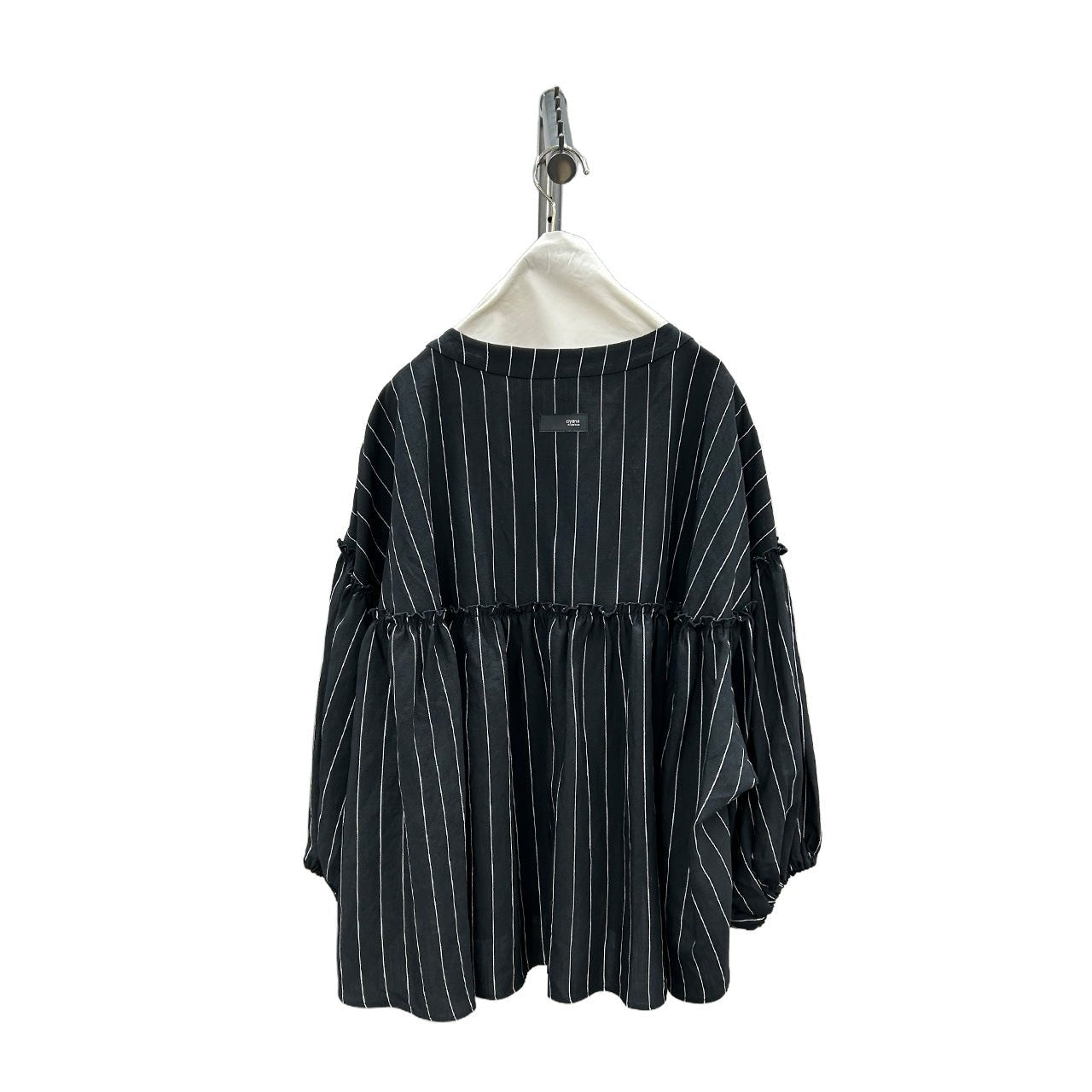 【ayane 2026 MID SUMMER COLLECTION】ピンストライプボリュームスリーブシャツ - Champdelarose