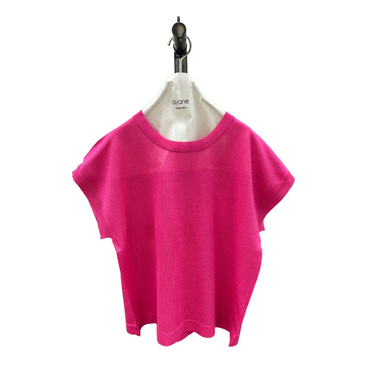 【ayane 2026 MID SUMMER COLLECTION】半袖カラーニット - Champdelarose
