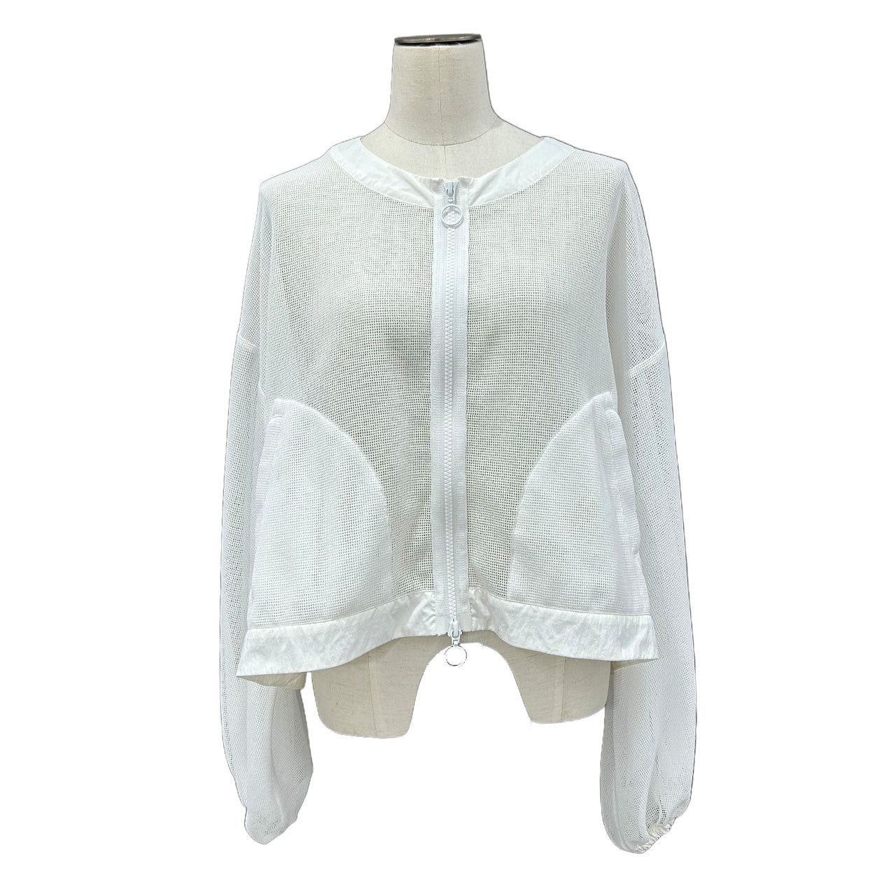 【ayane 2026 MID SUMMER COLLECTION】クルーネックメッシュブルゾン - Champdelarose