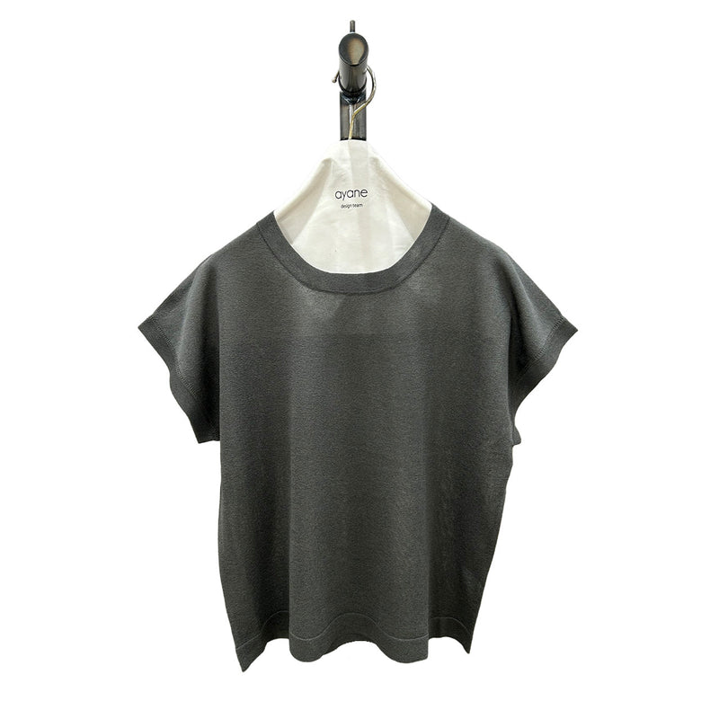 【ayane 2026 MID SUMMER COLLECTION】半袖カラーニット - Champdelarose