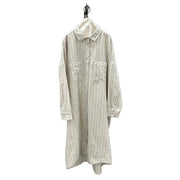 【ayane 2026 MID SUMMER COLLECTION】ピンストライプロングシャツ - Champdelarose
