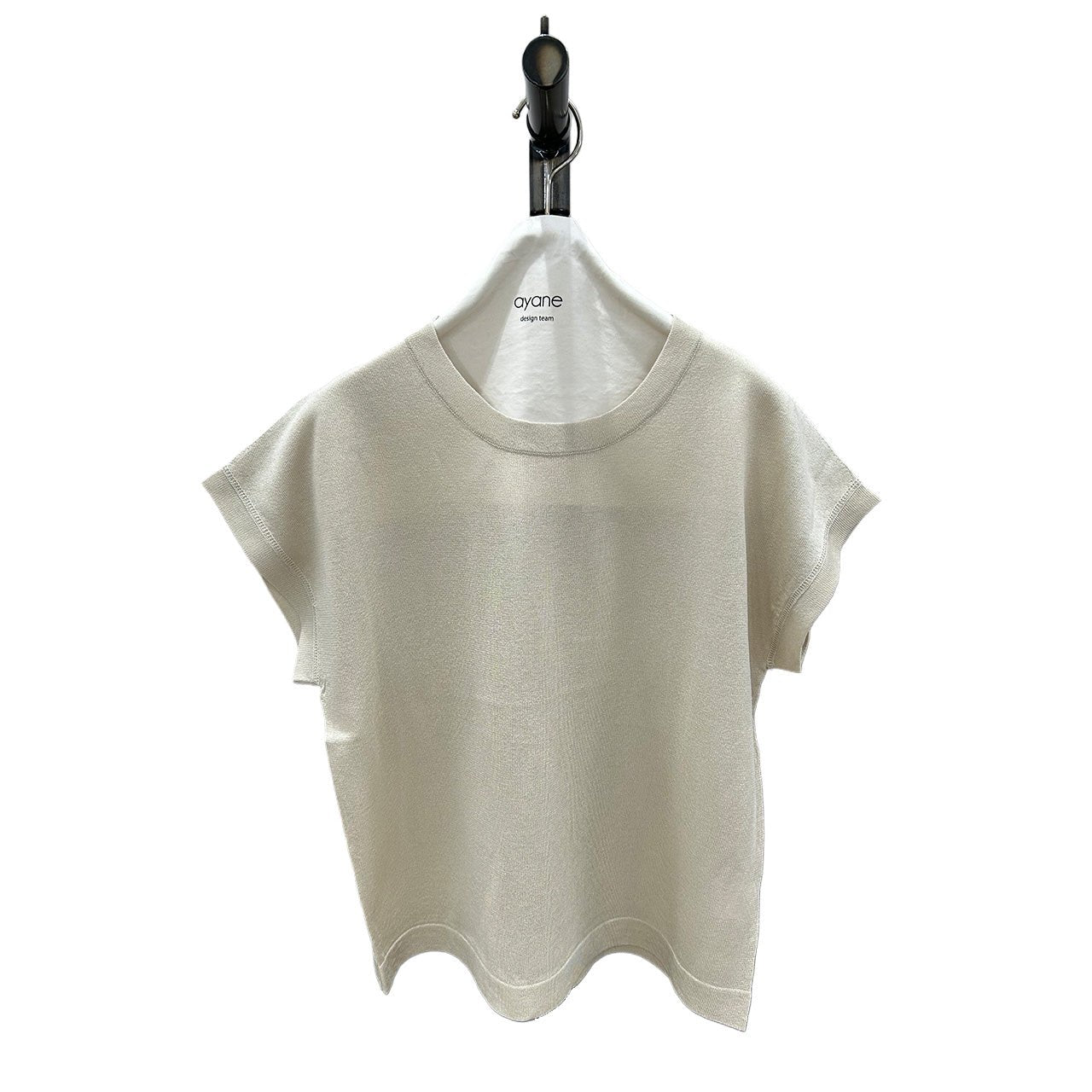 【ayane 2026 MID SUMMER COLLECTION】半袖カラーニット - Champdelarose