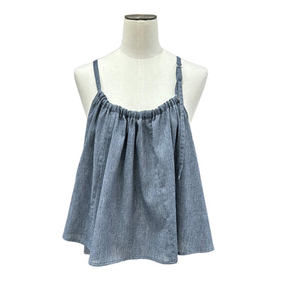 【ayane 2026 MID SUMMER COLLECTION】リネン混スラブフレアビスチェ - Champdelarose