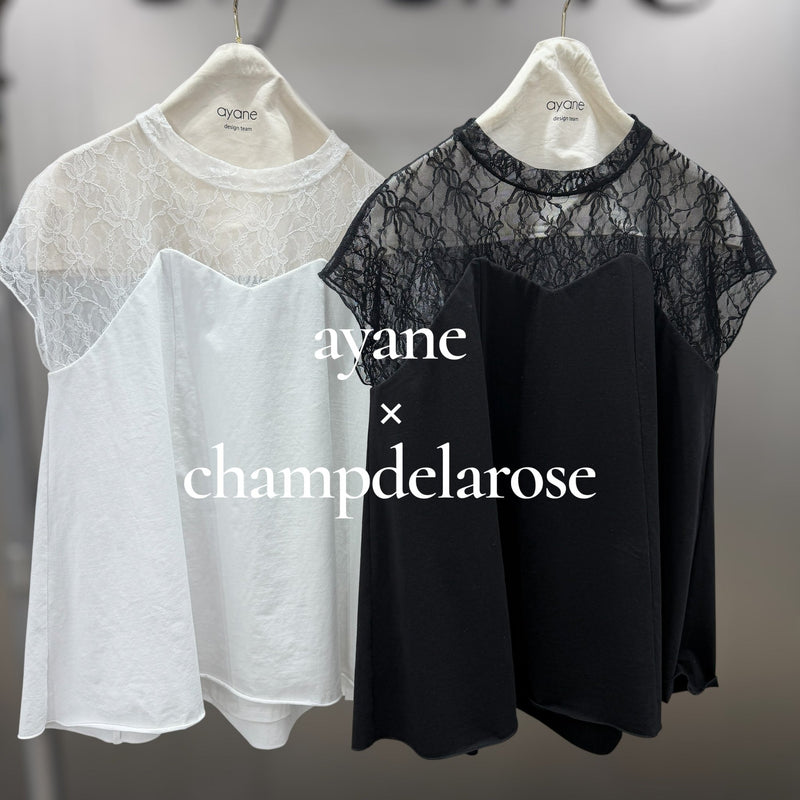 限定❣️【ayane 2026 MID SUMMER COLLECTION】レースドッキングPO - Champdelarose