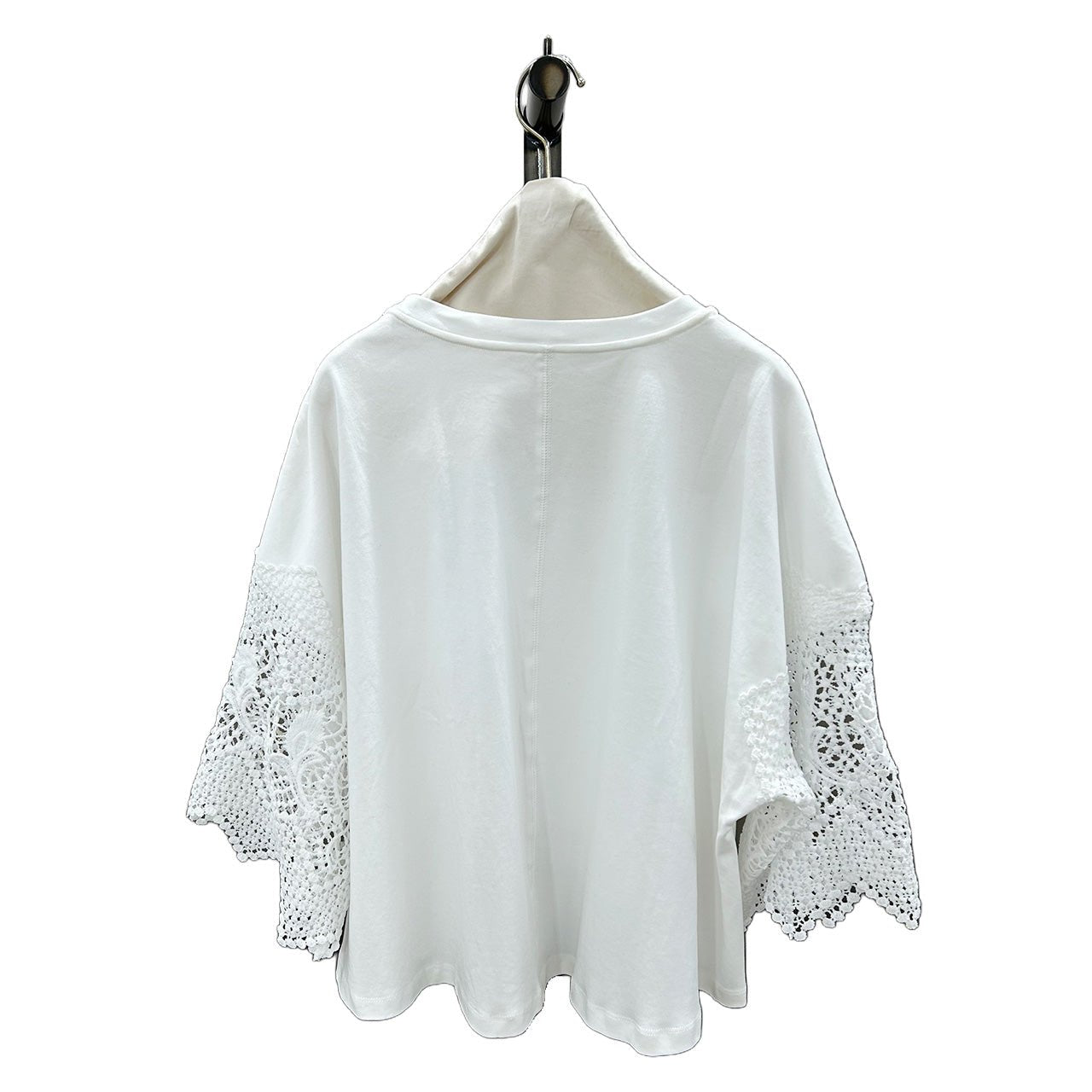 【ayane 2026 MID SUMMER COLLECTION】袖レースTシャツ - Champdelarose