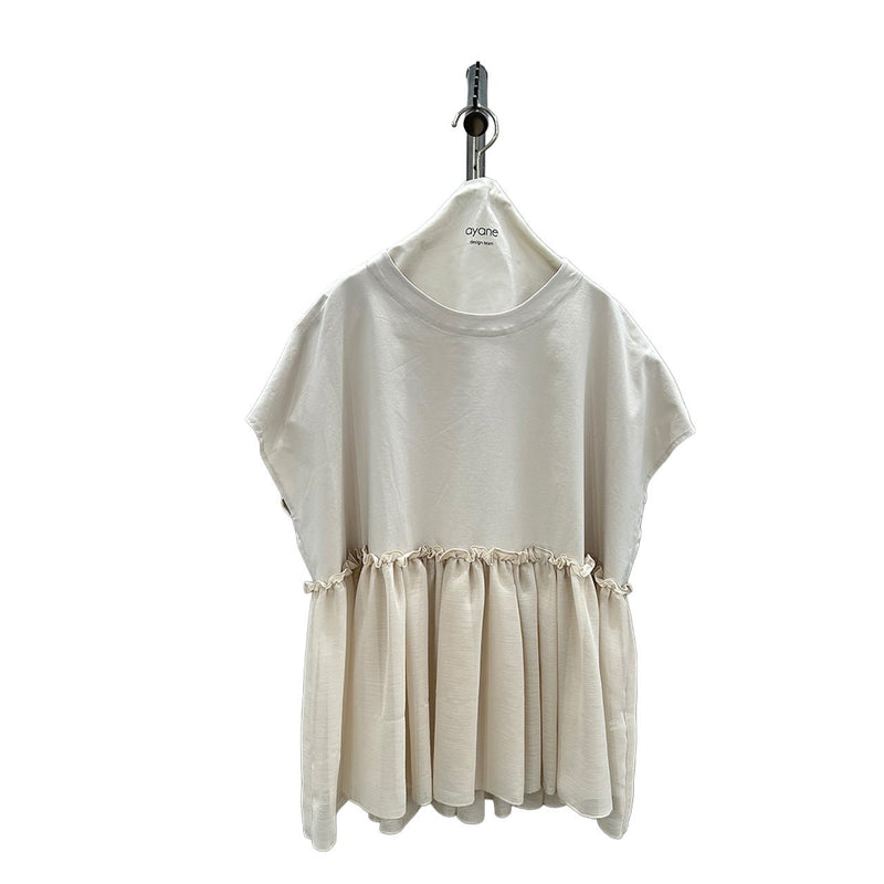 【ayane 2026 MID SUMMER COLLECTION】シアードッキングブラウスT - Champdelarose