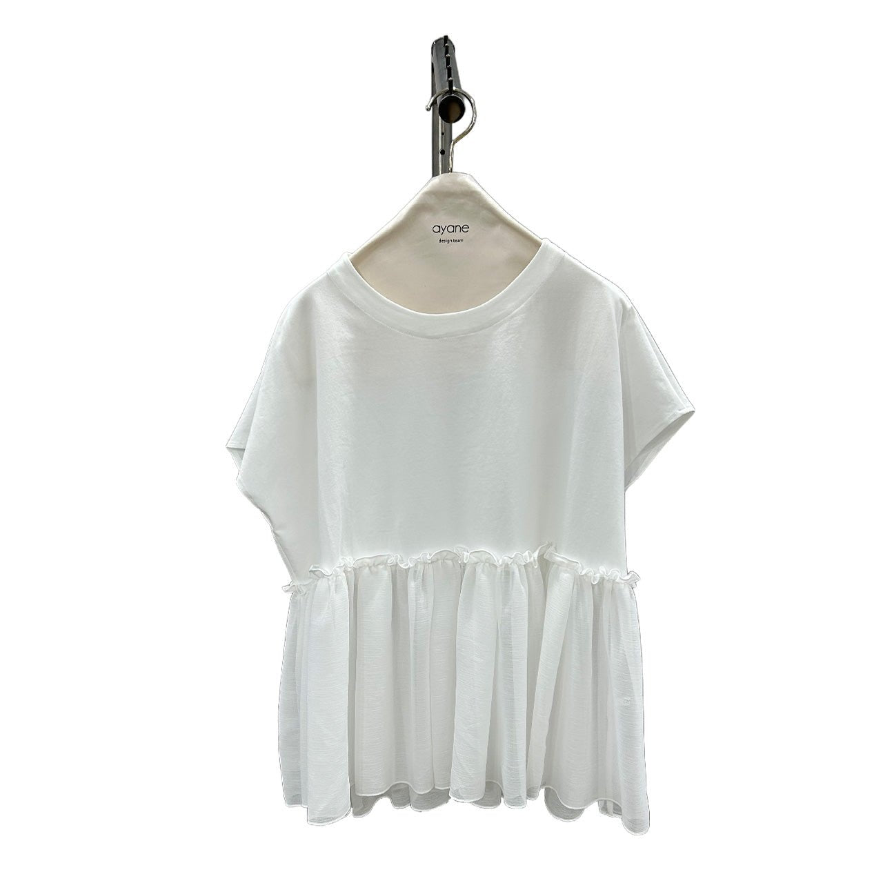 【ayane 2026 MID SUMMER COLLECTION】シアードッキングブラウスT - Champdelarose