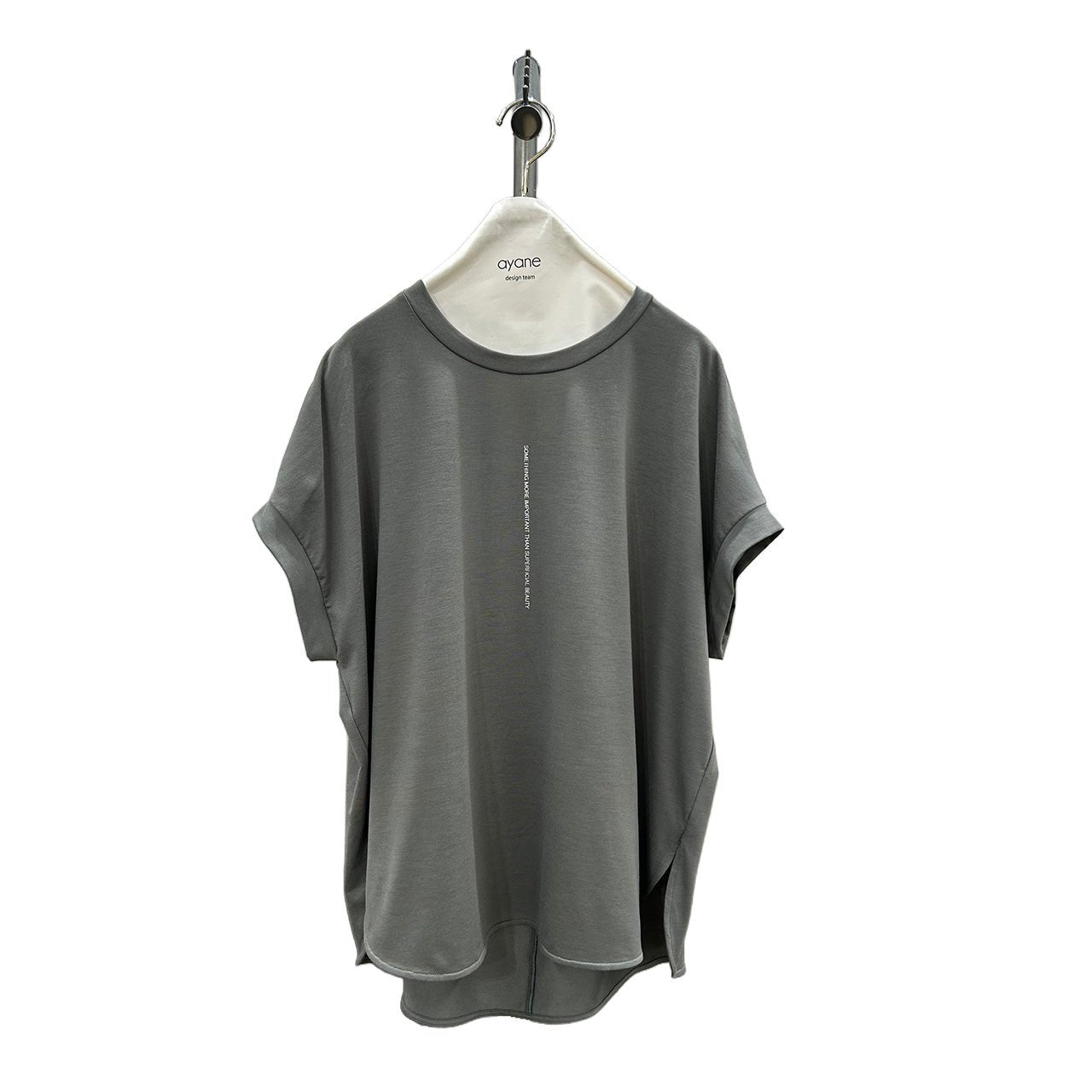 【ayane 2026 MID SUMMER COLLECTION】縦ロゴフレンチTシャツ - Champdelarose