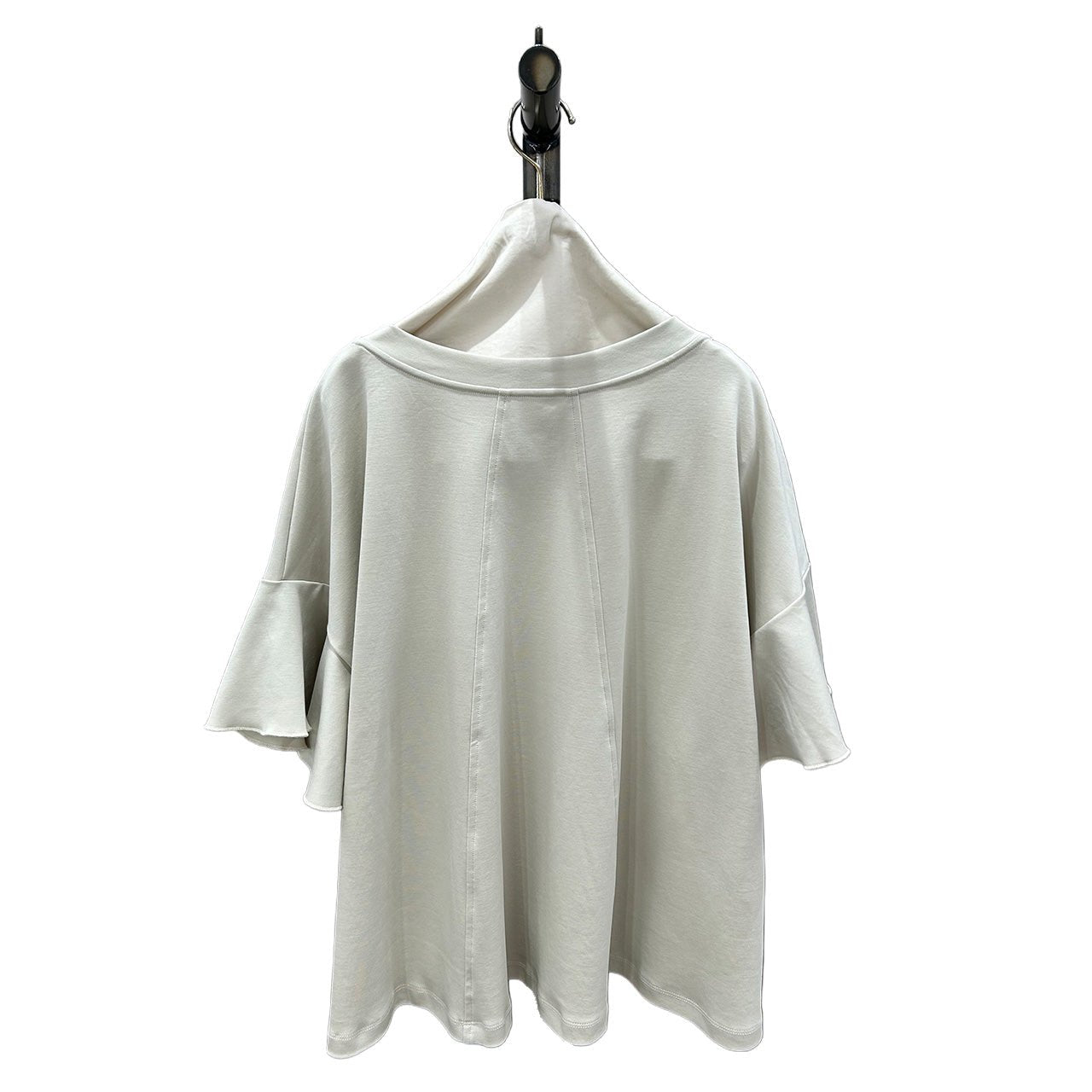 【ayane 2026 MID SUMMER COLLECTION】ラッフルスリーブフレアTシャツ - Champdelarose