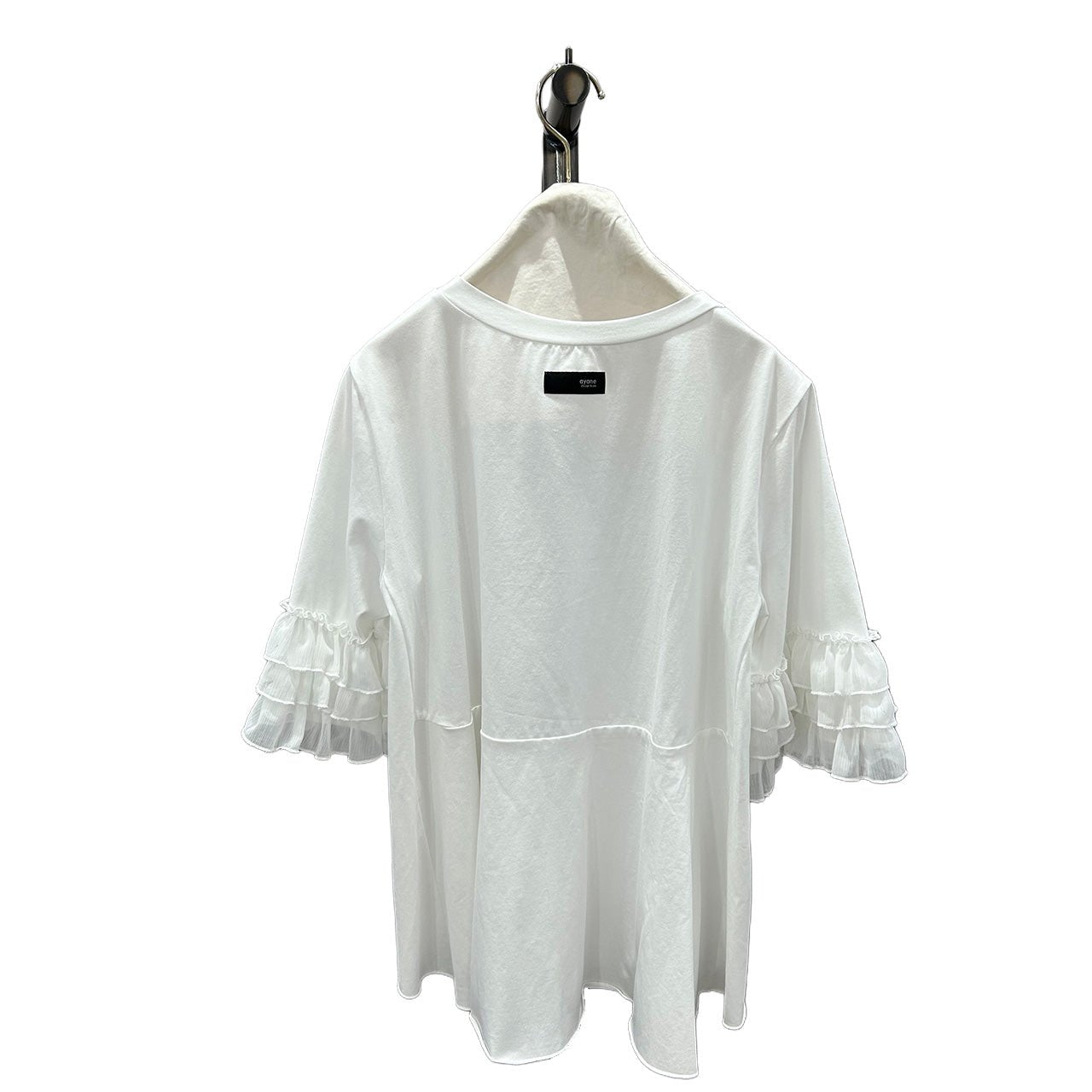 【ayane 2026 MID SUMMER COLLECTION】フリルスリーブドッキングブラウスT - Champdelarose