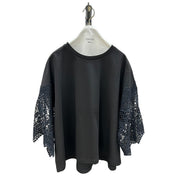【ayane 2026 MID SUMMER COLLECTION】袖レースTシャツ - Champdelarose