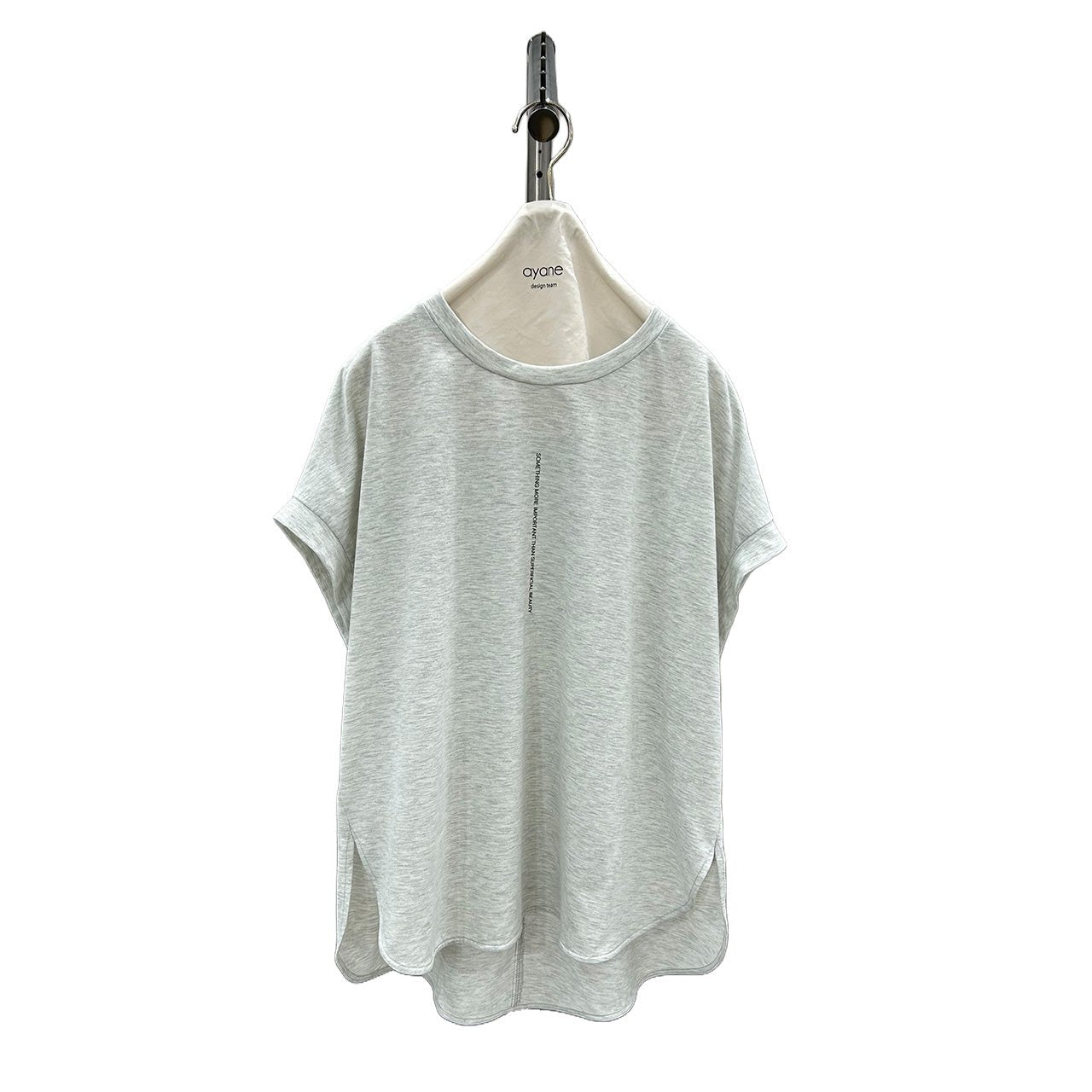 【ayane 2026 MID SUMMER COLLECTION】縦ロゴフレンチTシャツ - Champdelarose