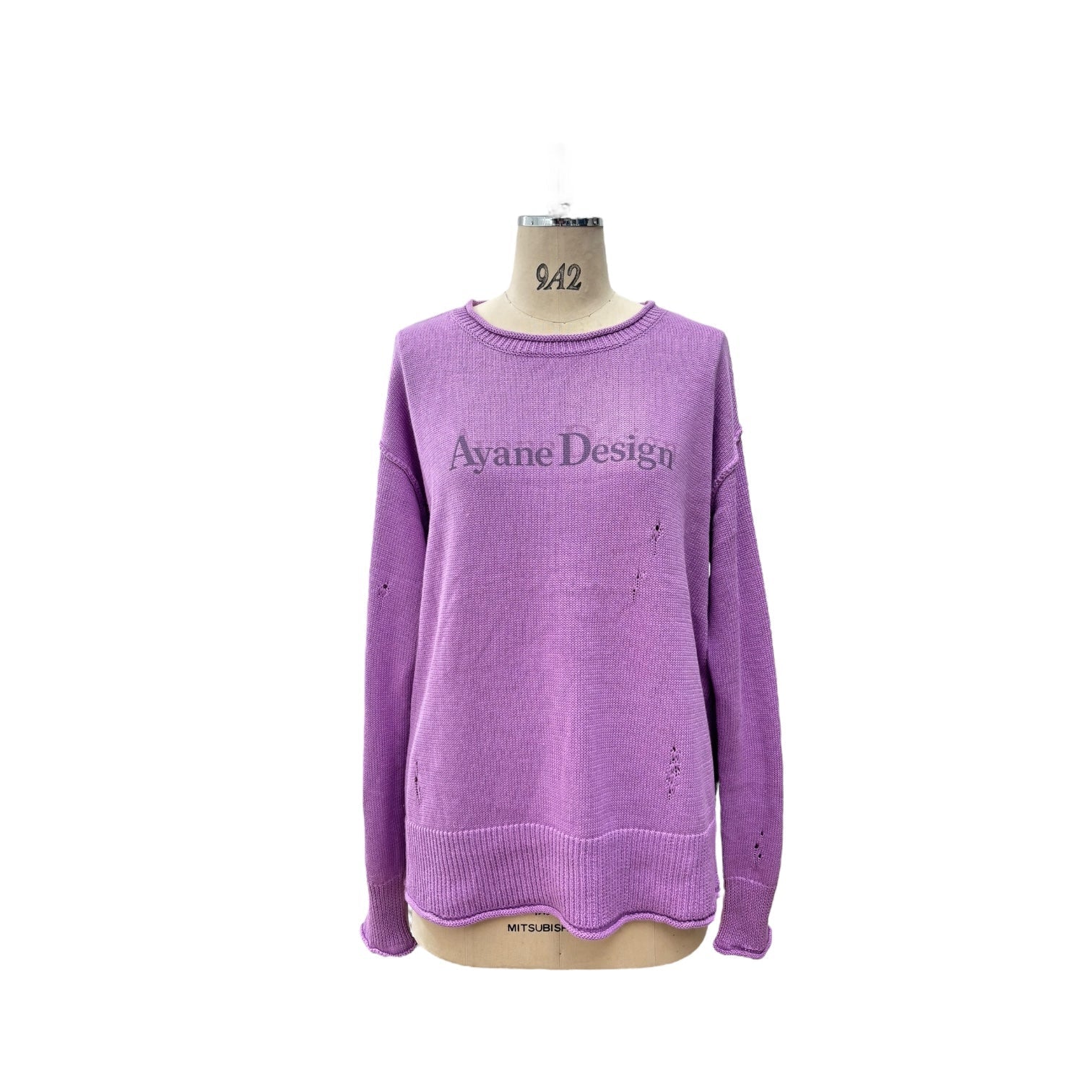 【ayane 2026 SPRING】クラッシュロゴニット - Champdelarose