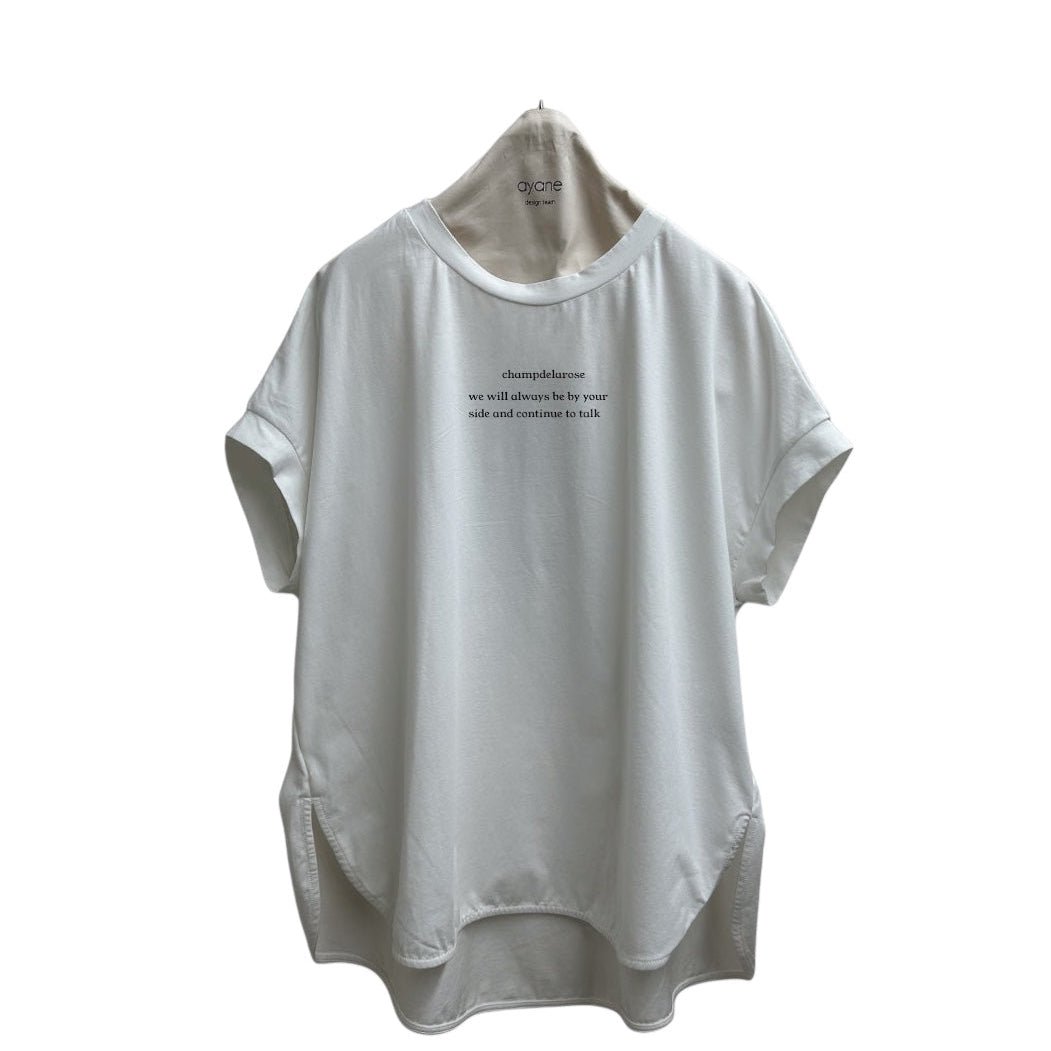 限定コラボ【ayane 2026 SUMMER】LimitedロゴTシャツ - Champdelarose
