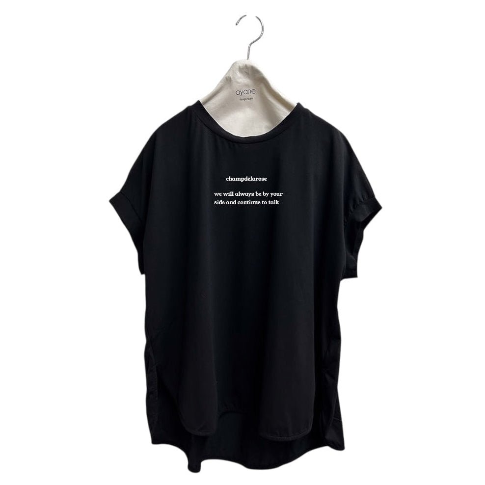 限定コラボ【ayane 2026 SUMMER】LimitedロゴTシャツ - Champdelarose