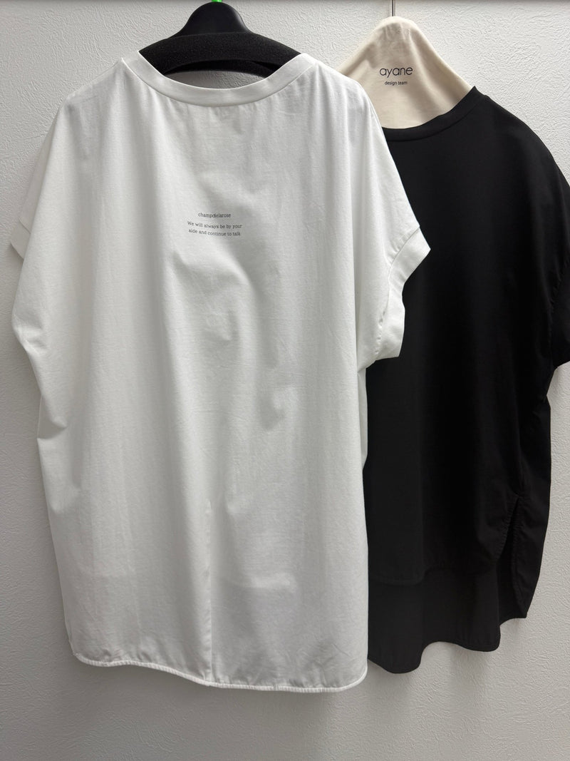 限定コラボ【ayane 2026 SUMMER】LimitedロゴTシャツ - Champdelarose
