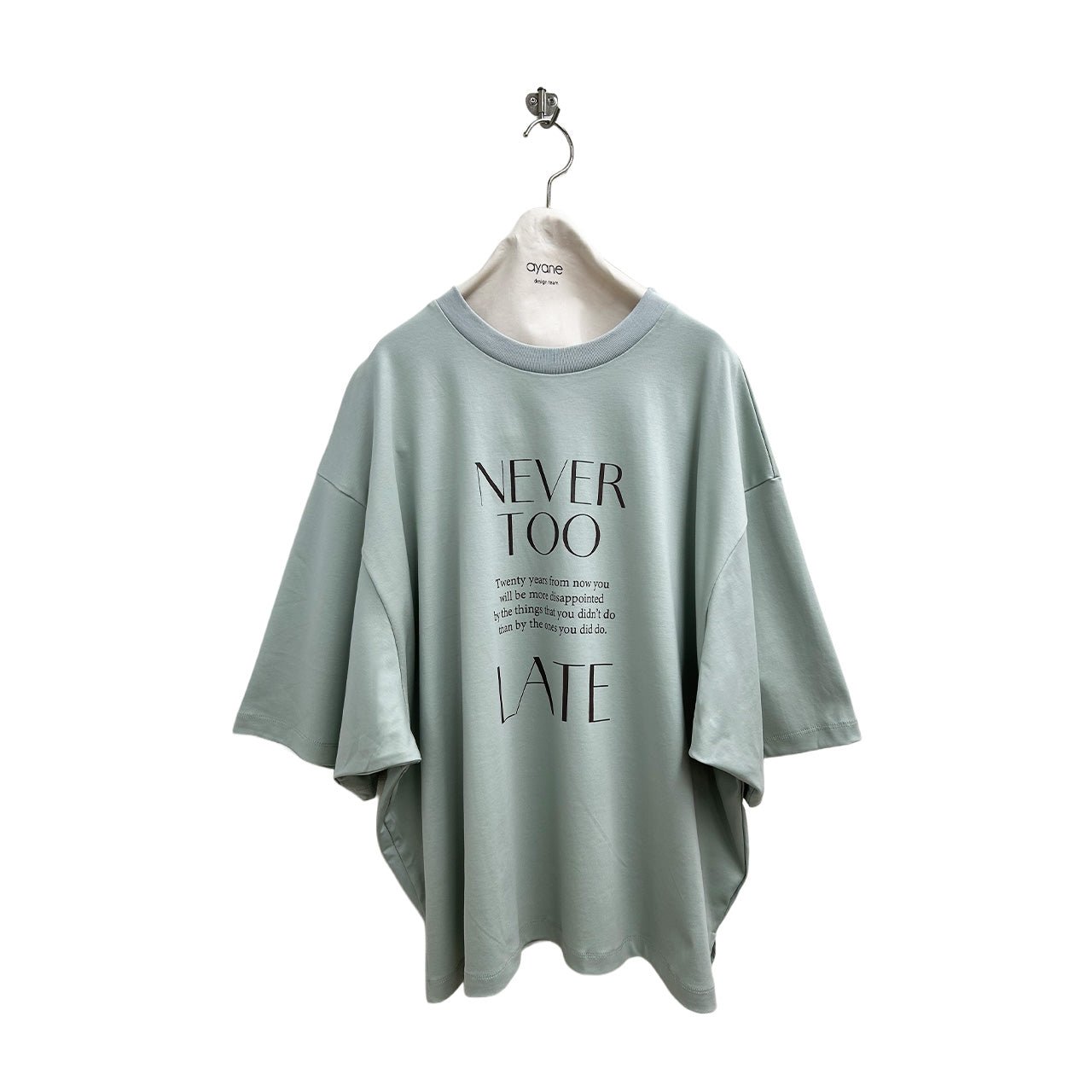 【ayane 2026 SUMMER】ドッキングバックギャザーTシャツ - Champdelarose