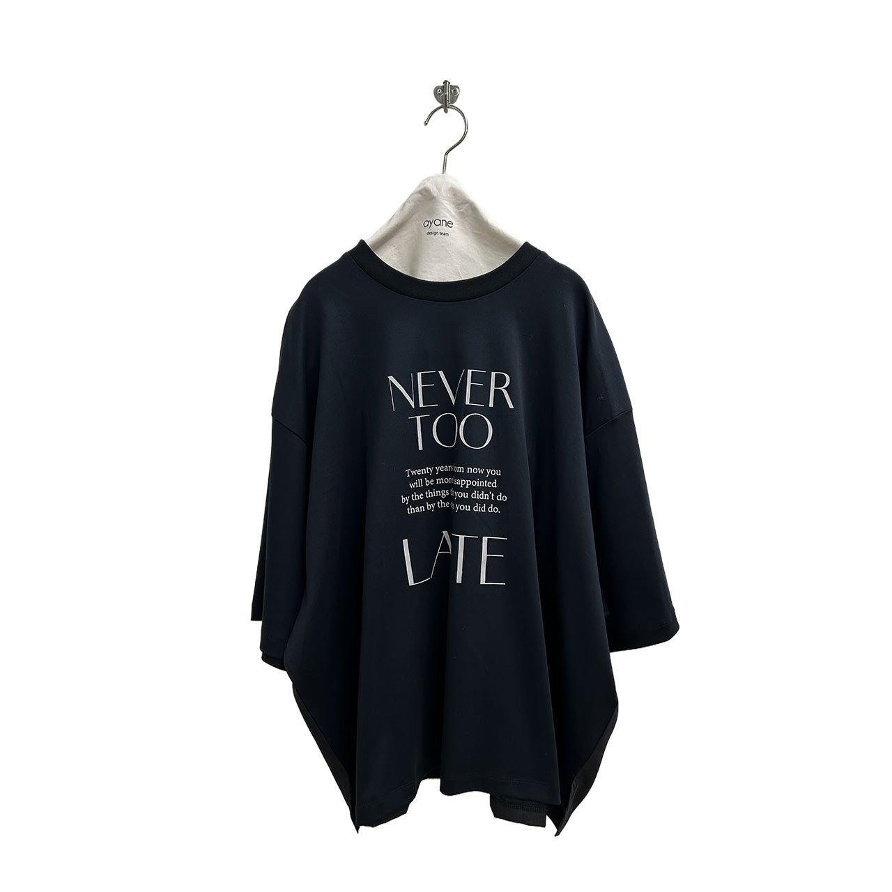 【ayane 2026 SUMMER】ドッキングバックギャザーTシャツ - Champdelarose