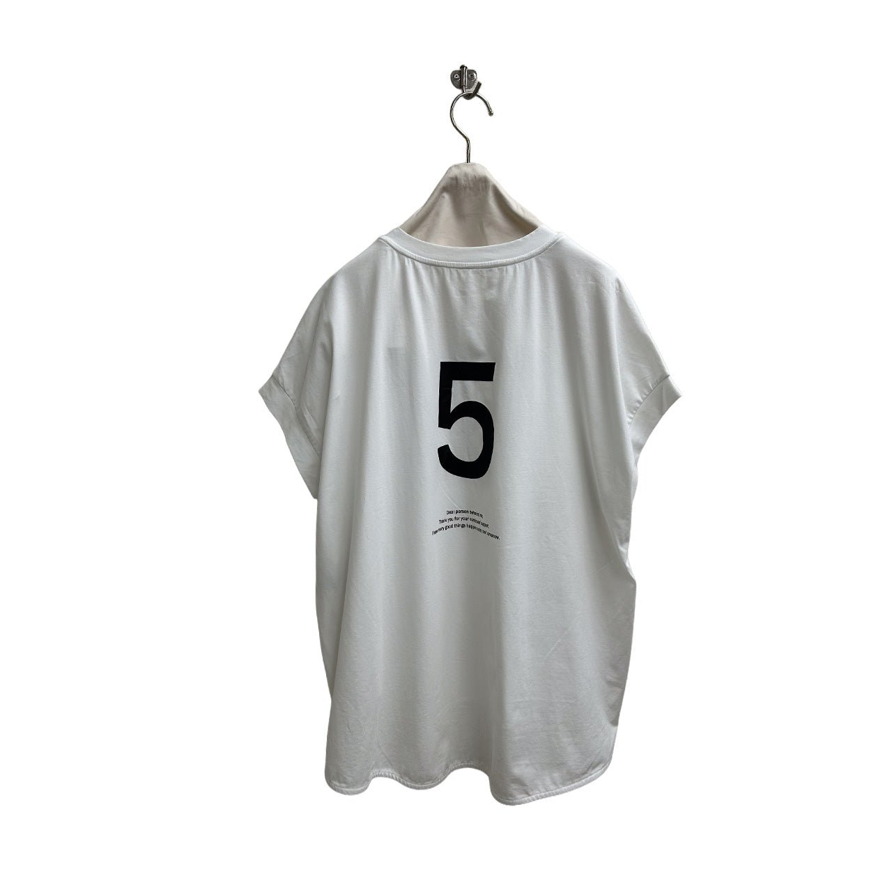 【ayane 2026 SUMMER】フレンチスリーブバックロゴTシャツ - Champdelarose