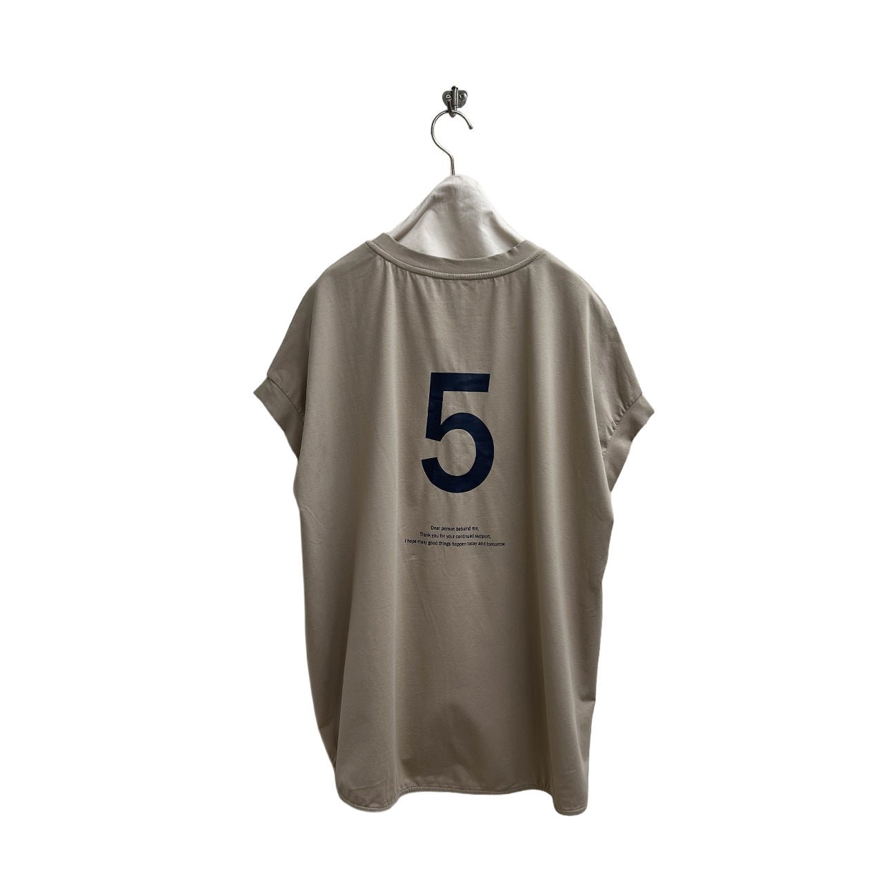 【ayane 2026 SUMMER】フレンチスリーブバックロゴTシャツ - Champdelarose