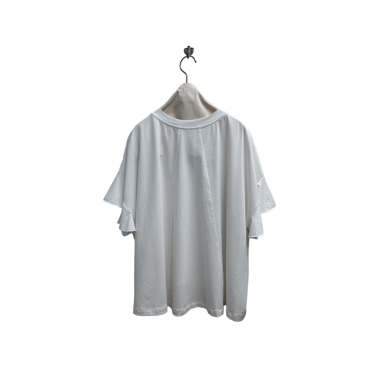 【ayane 2026 SUMMER】ラッフルスリーブⅤネックTシャツ - Champdelarose