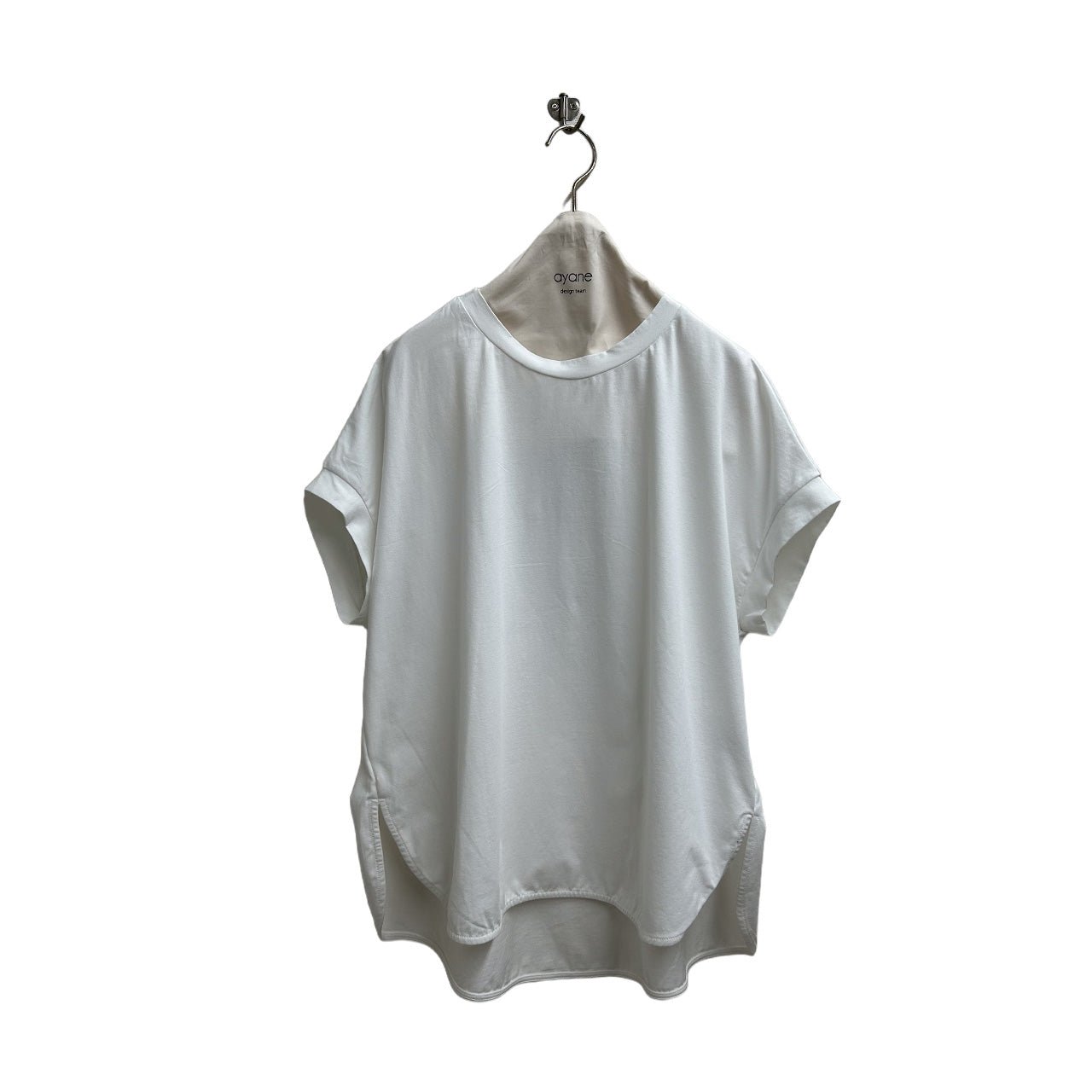【ayane 2026 SUMMER】フレンチスリーブバックロゴTシャツ - Champdelarose