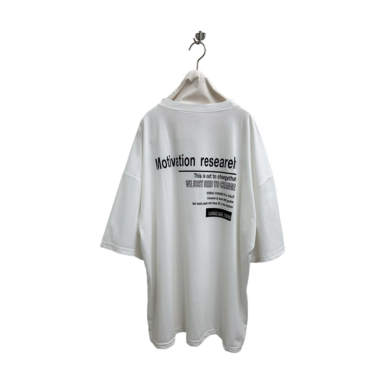 【ayane 2026 SUMMER】バックロゴTシャツ - Champdelarose