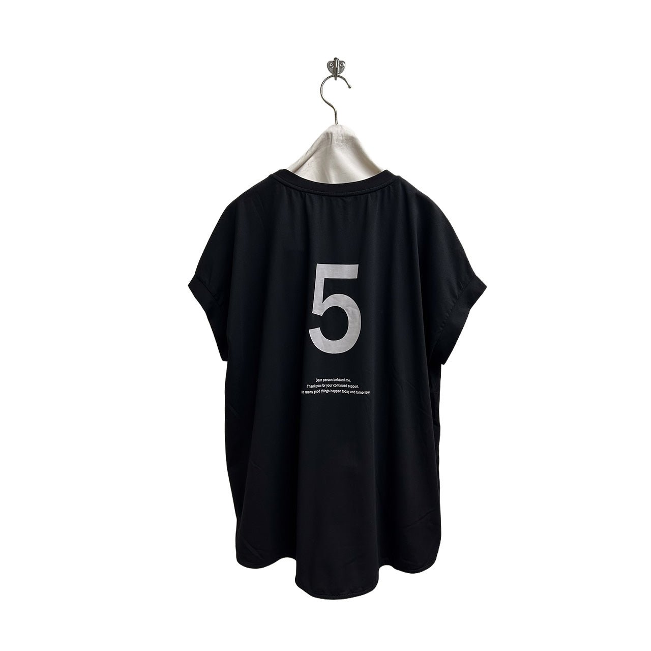 【ayane 2026 SUMMER】フレンチスリーブバックロゴTシャツ - Champdelarose