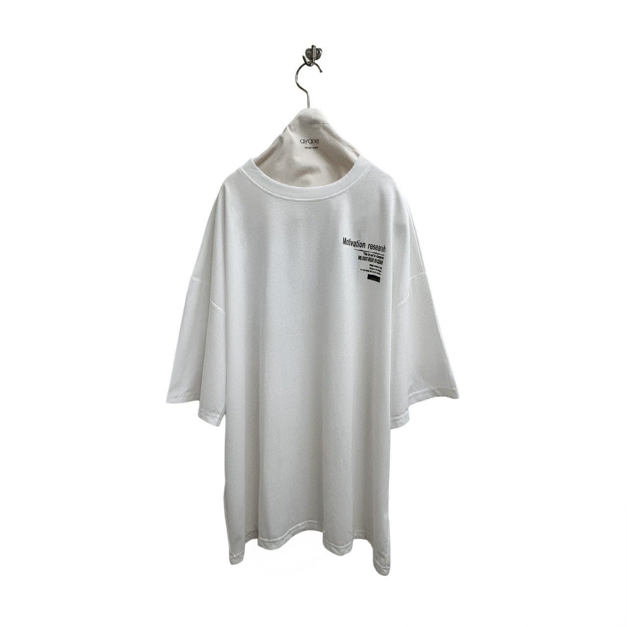 【ayane 2026 SUMMER】バックロゴTシャツ - Champdelarose