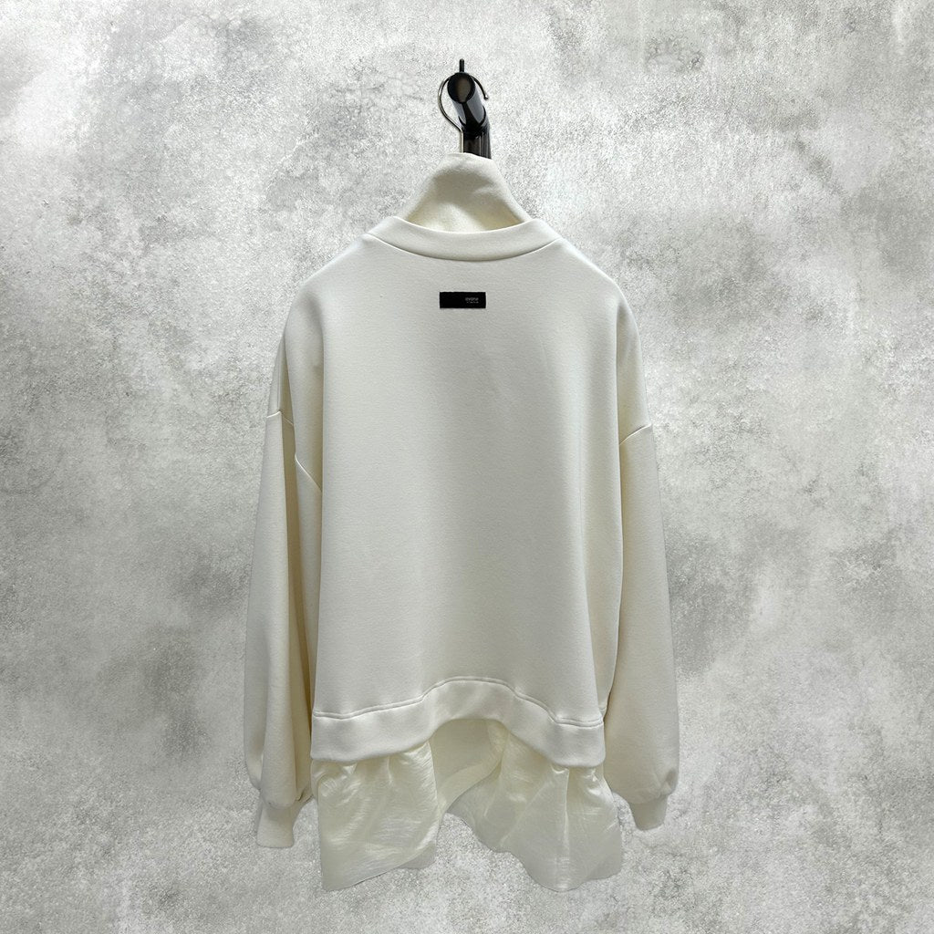 【ayane 2027 EARLY SPRING】裾シアードッキングカットソープルオーバー - 11月下旬頃発送 - Champdelarose