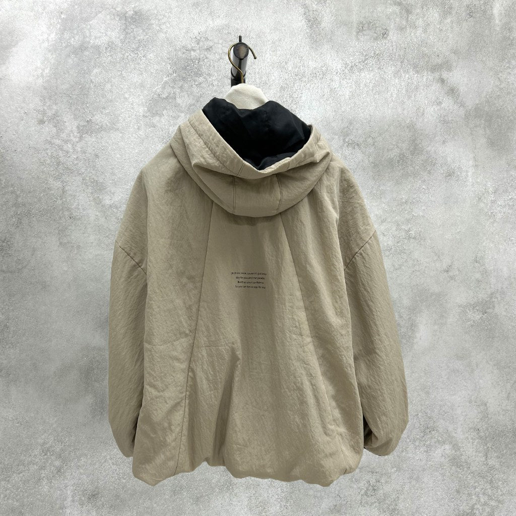 【ayane 2027 EARLY SPRING】中綿バルーンフーディコート - 12月上旬頃発送 - Champdelarose