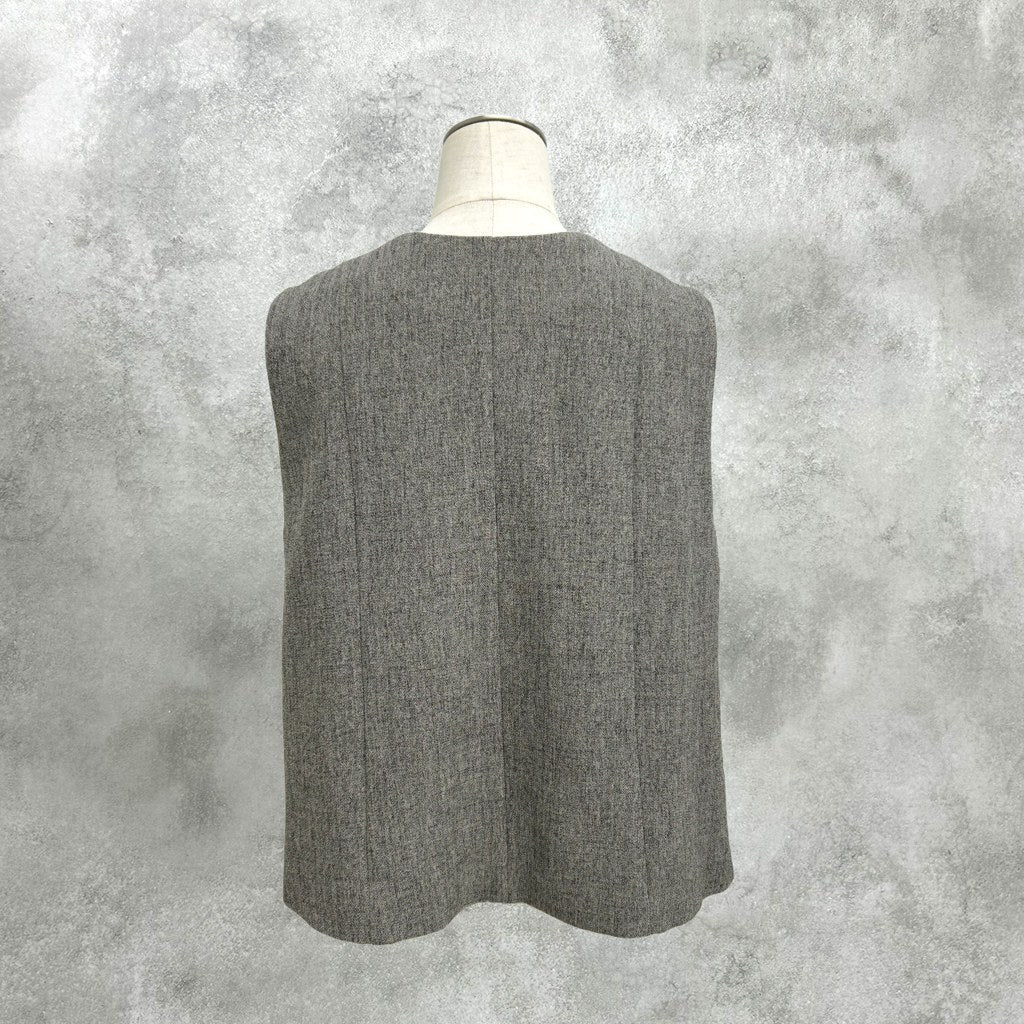 【ayane 2027 EARLY SPRING】MIX TWEED ベスト - 1月中旬頃発送 - Champdelarose