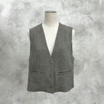 【ayane 2027 EARLY SPRING】MIX TWEED ベスト - 1月中旬頃発送 - Champdelarose