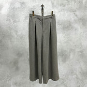 【ayane 2027 EARLY SPRING】MIX TWEED ボックスタックワイドパンツ - 1月中旬頃発送 - Champdelarose