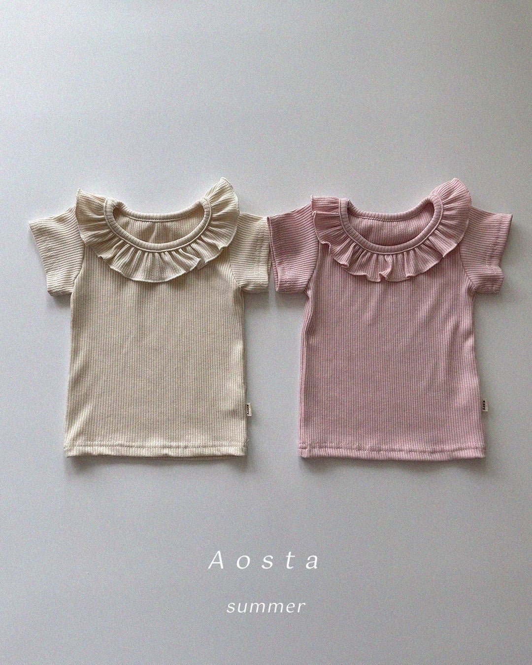 【baby】衿フリルトップス - Champdelarose