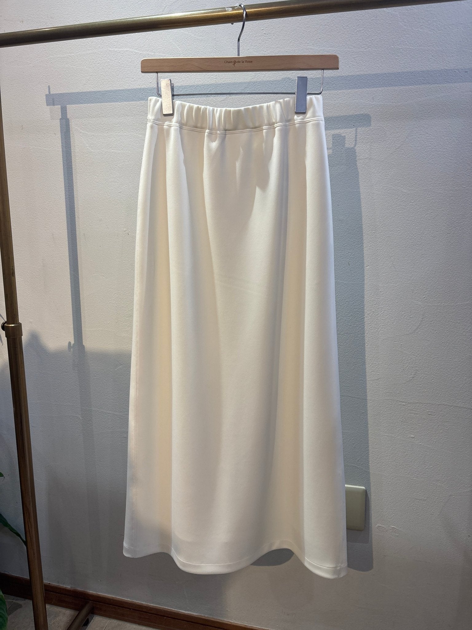 【cafune】ダンボールニットバックフレアスカート - Champdelarose